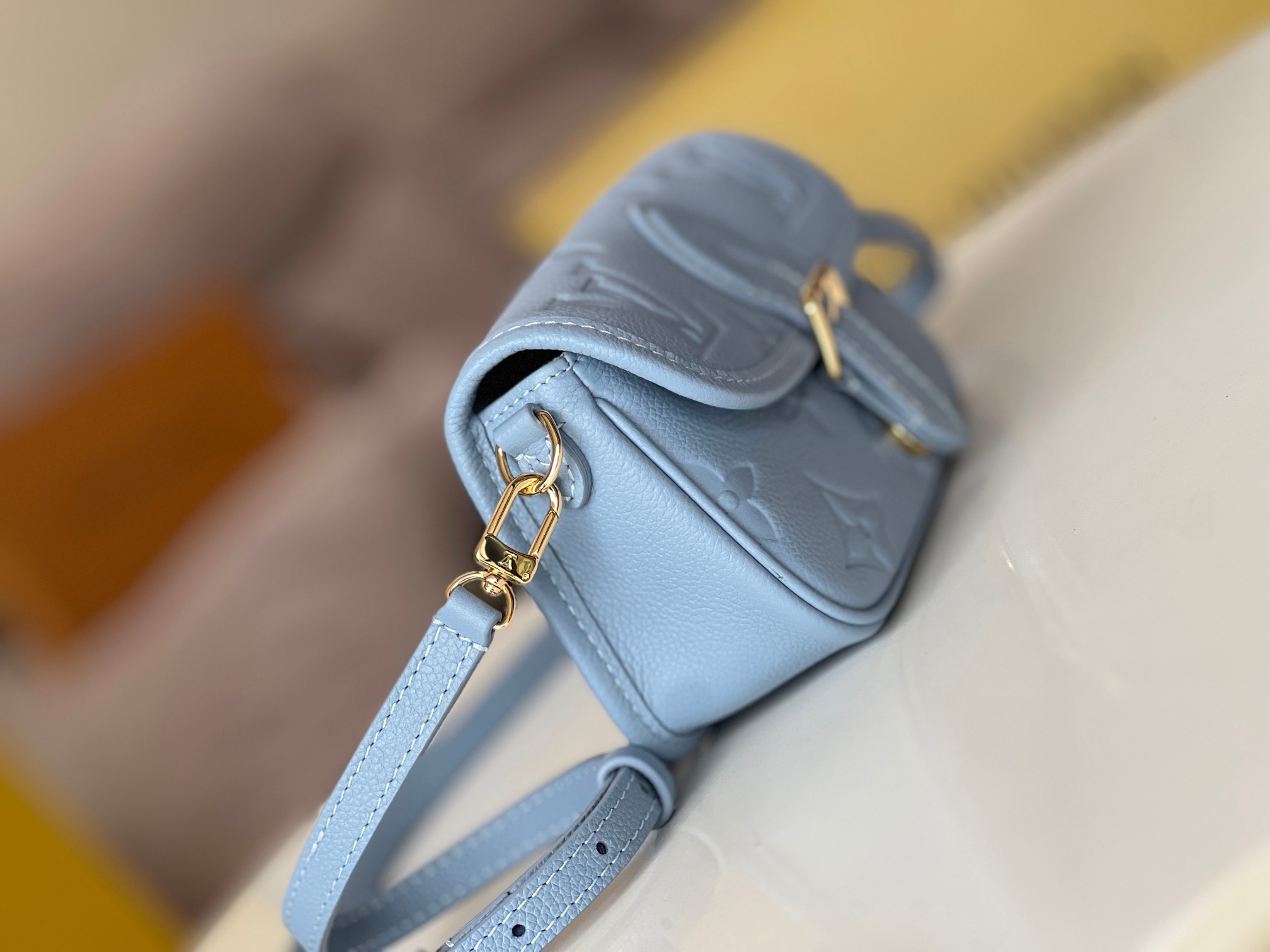 Louis Vuitton Nano Diane Monogram Empreinte Leather Shoulder Bag - Image 3