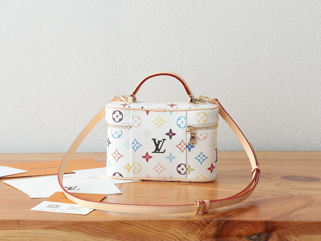 Louis Vuitton Vanity Pouch M13662 – Takashi Murakami Re-edition - Image 3