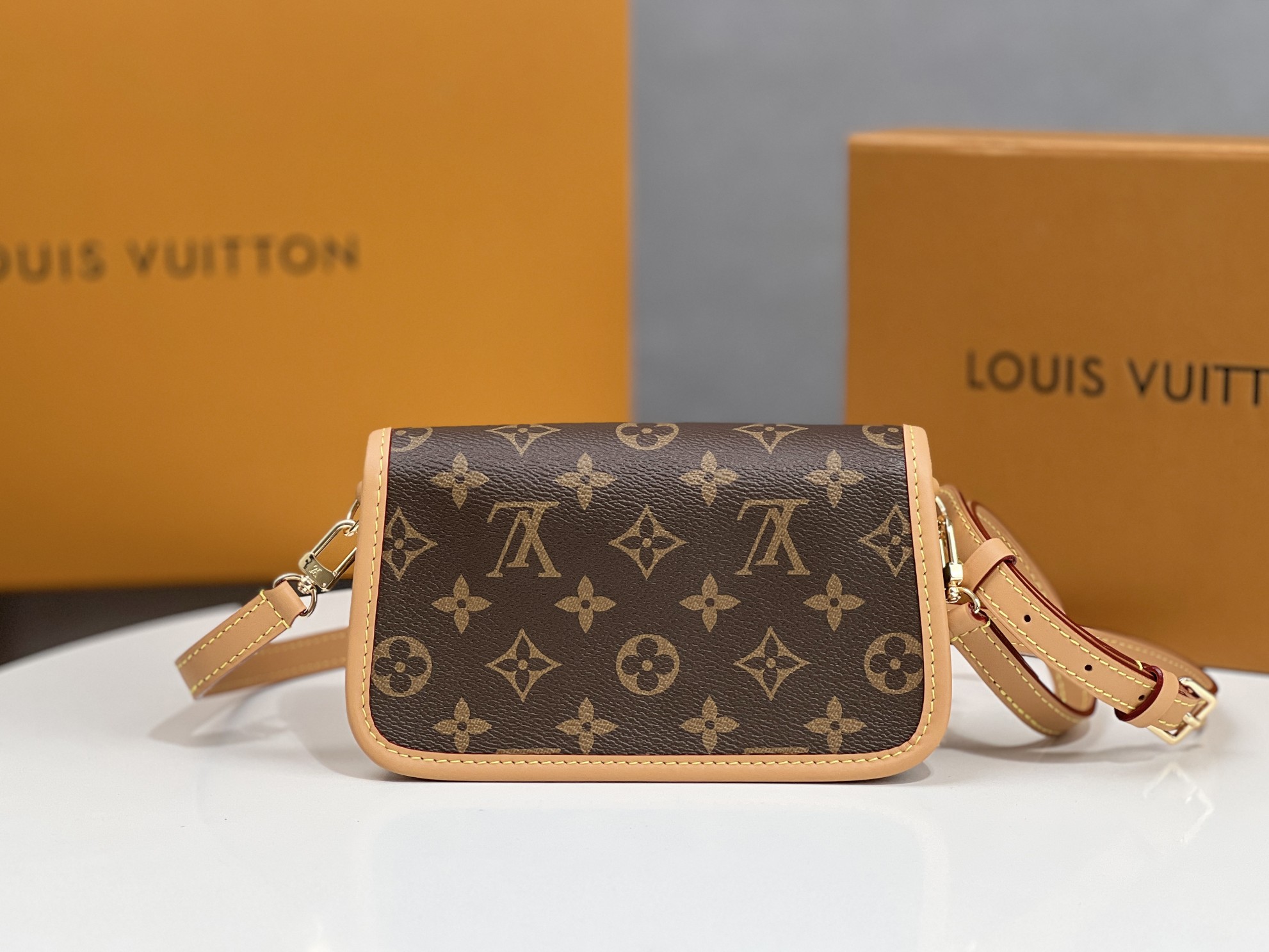 Louis Vuitton Nano Diane Handbag - Image 3