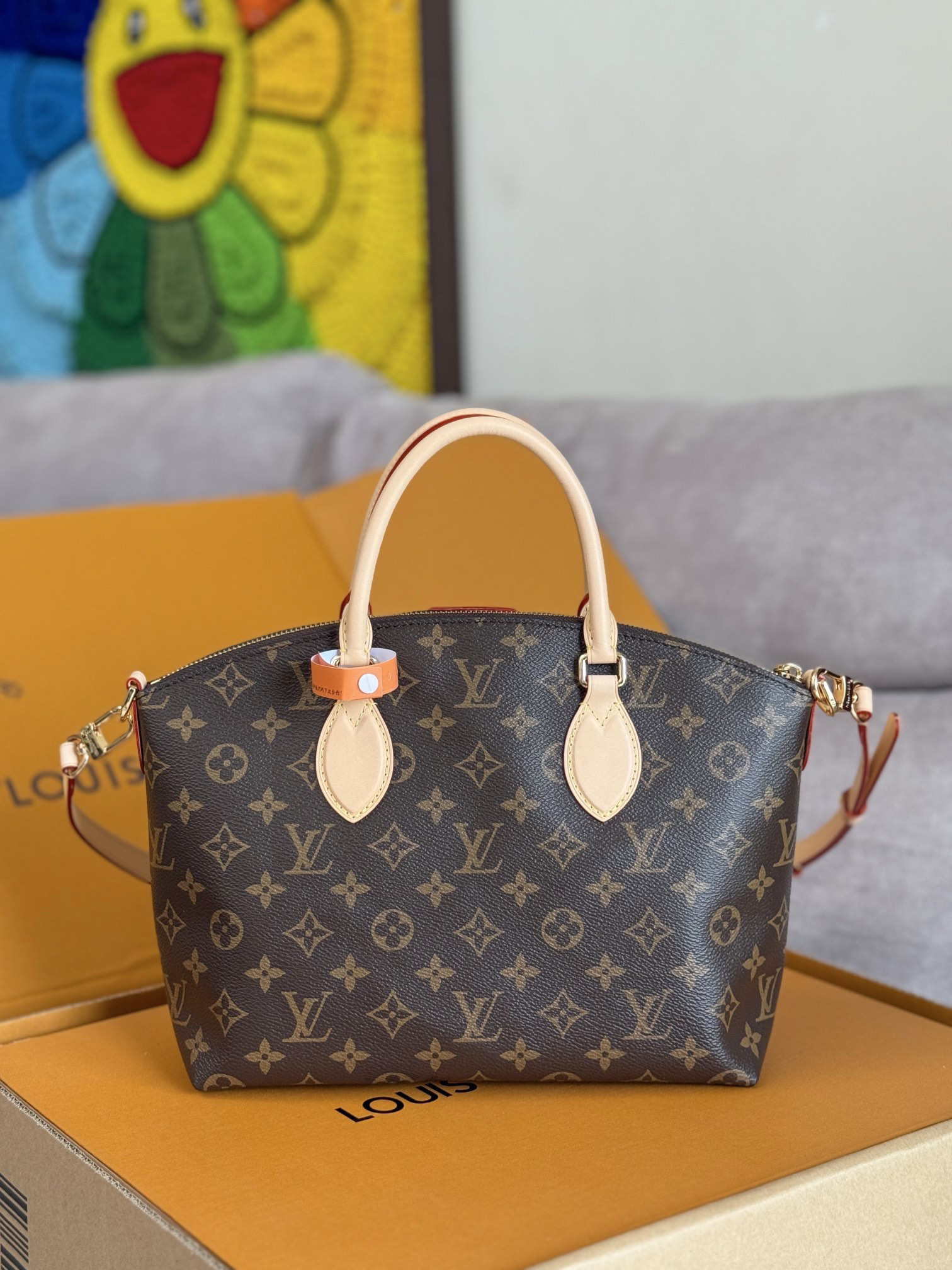Louis Vuitton Boétie Small Zip Tote Bag M45986 - Image 3