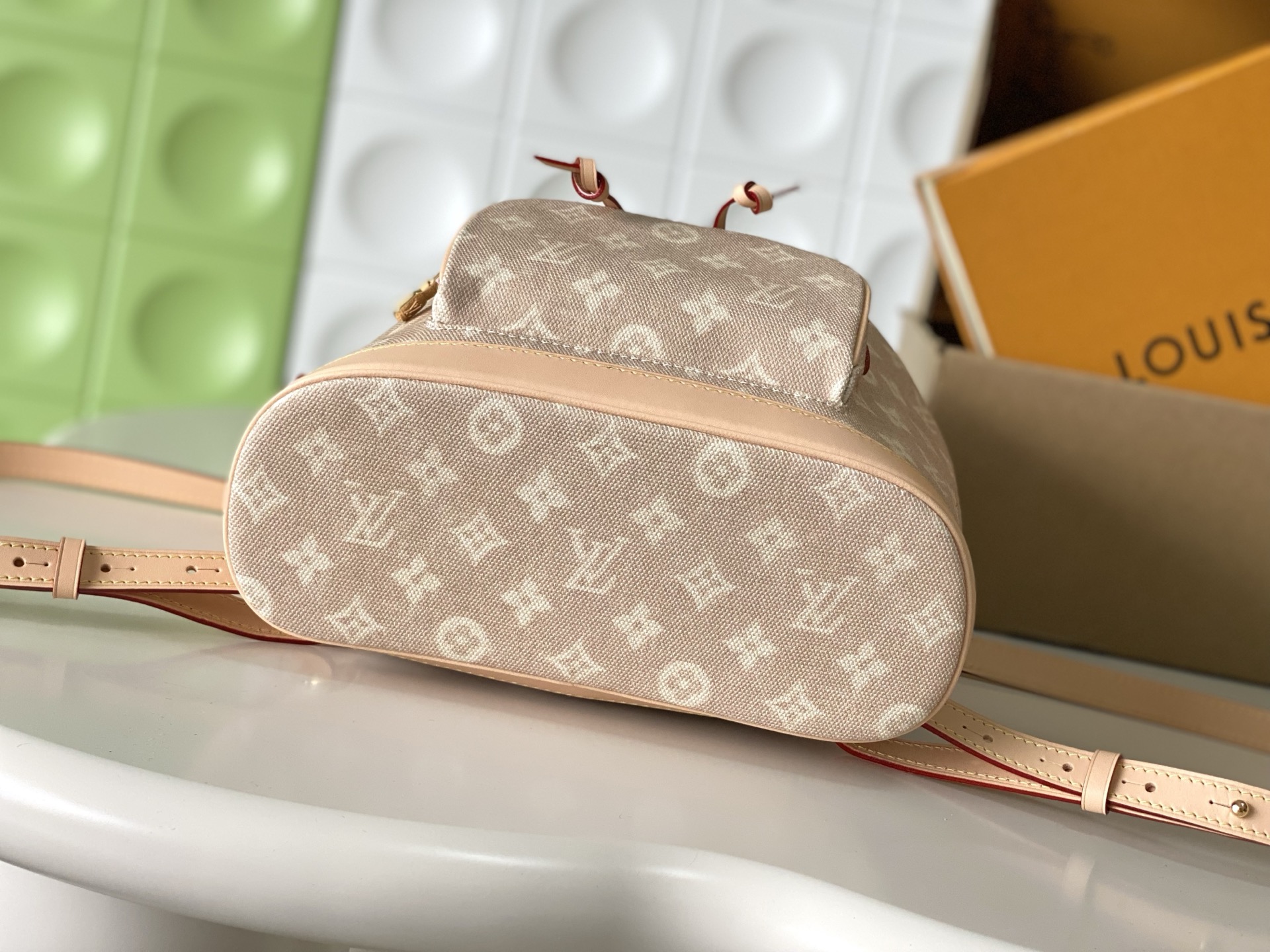 Louis Vuitton Montsouris Small Backpack in Meowgram Canvas - Image 3