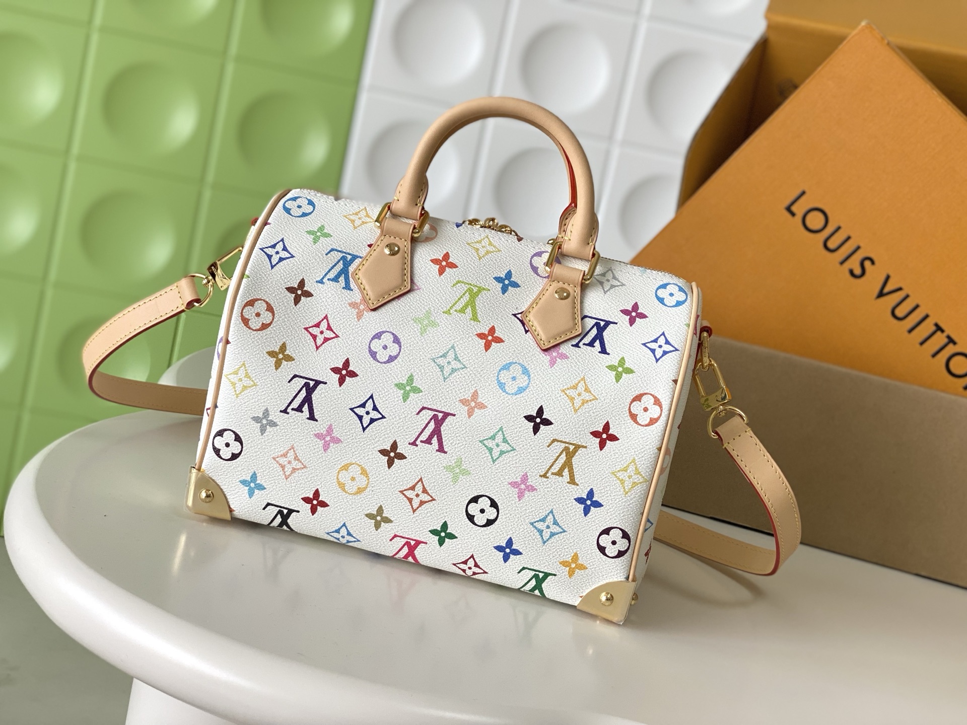 Louis Vuitton x Takashi Murakami Monogram Pillow Bag M13085 - Image 3