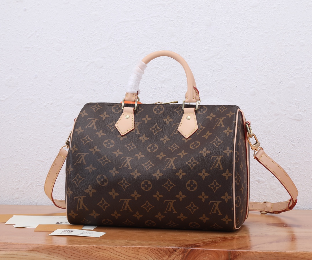 Louis Vuitton Speedy 30 Monogram Handbag - Image 3