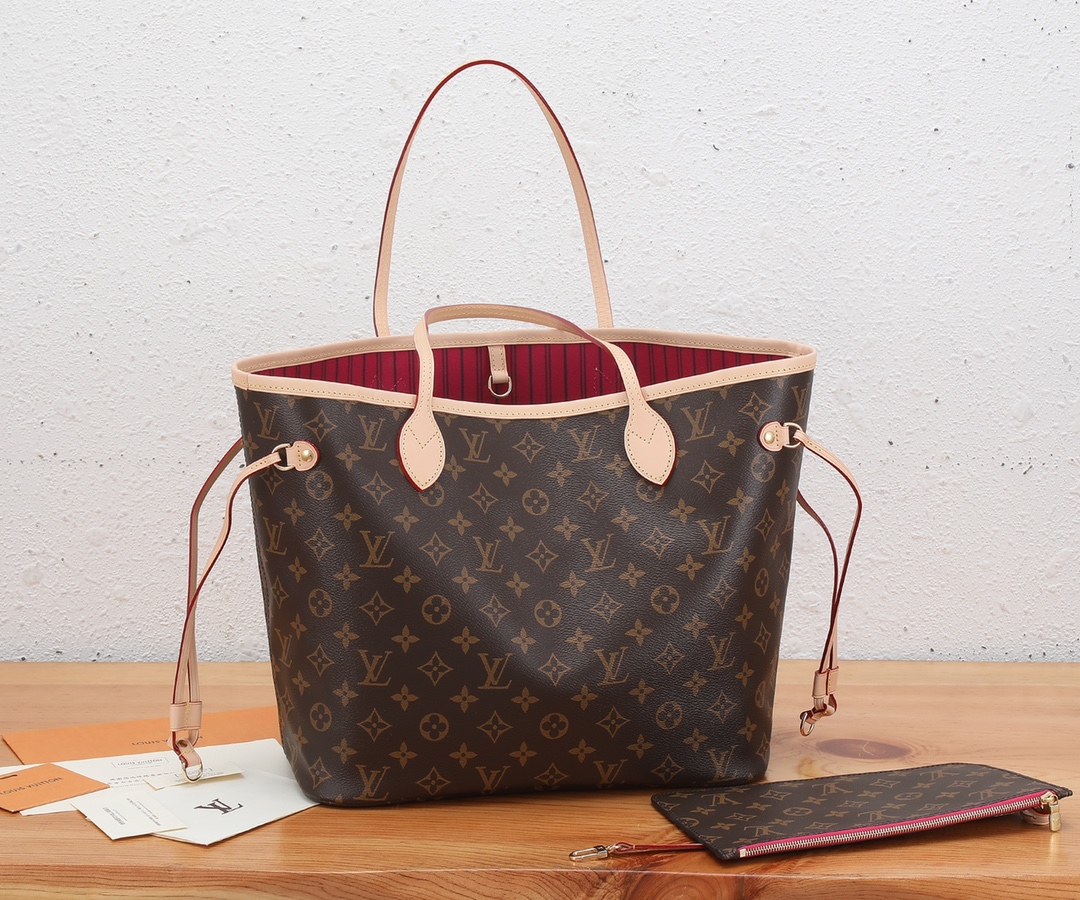 Louis Vuitton Neverfull MM Tote Bag - Image 3