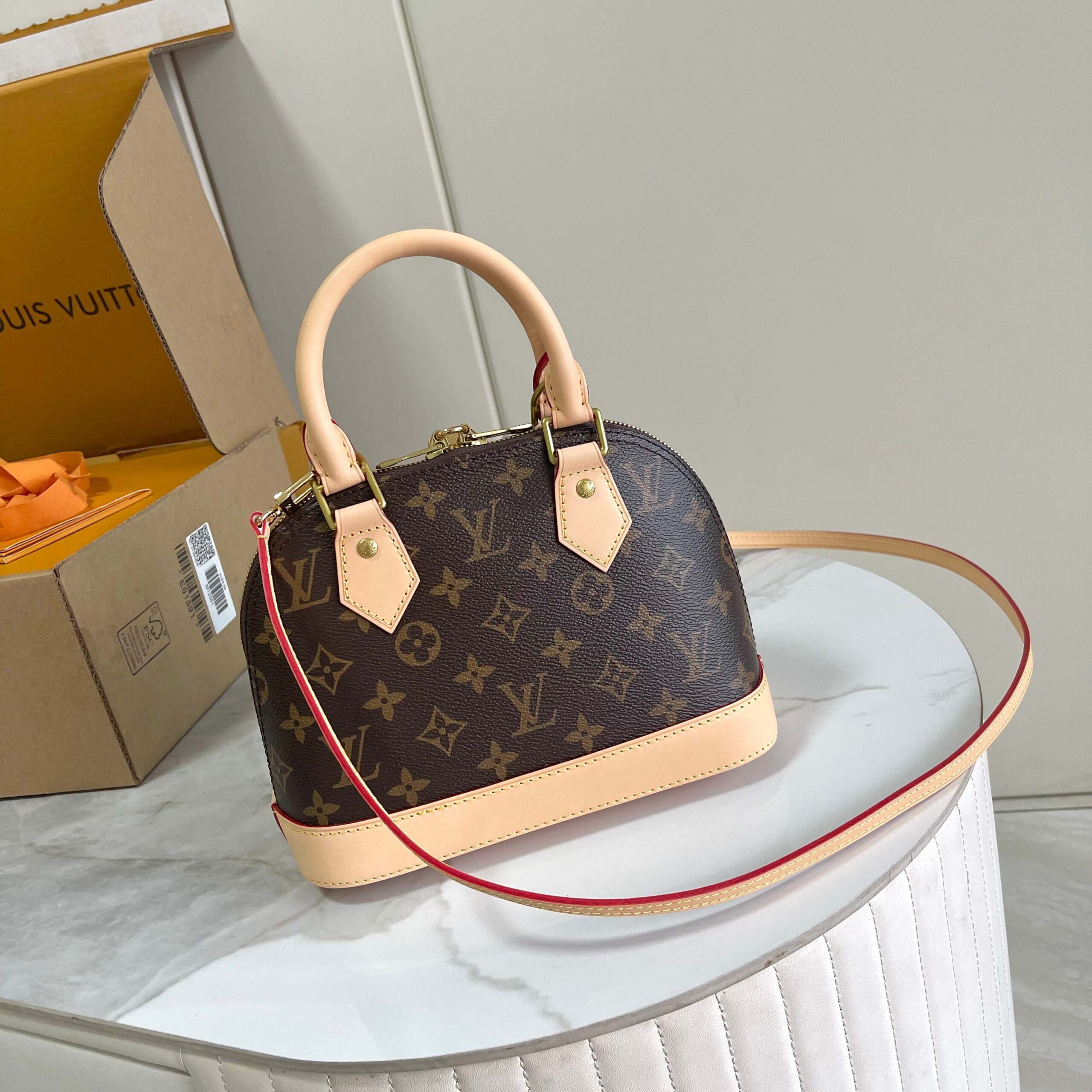 Louis Vuitton Alma BB Monogram Canvas Bag M53152 - Image 3