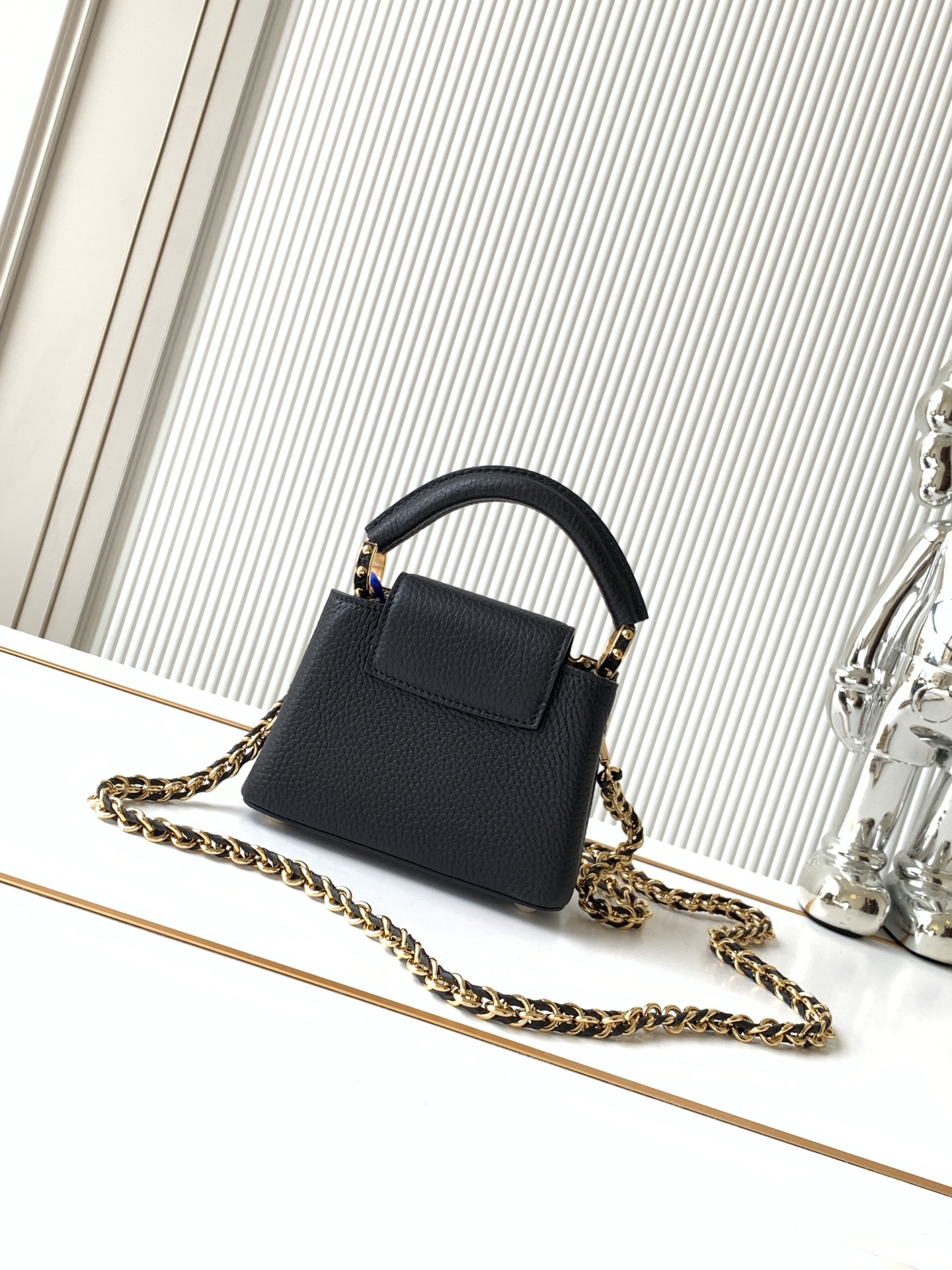 Louis Vuitton Nano Capucines Flower Crown Handbag - Image 3