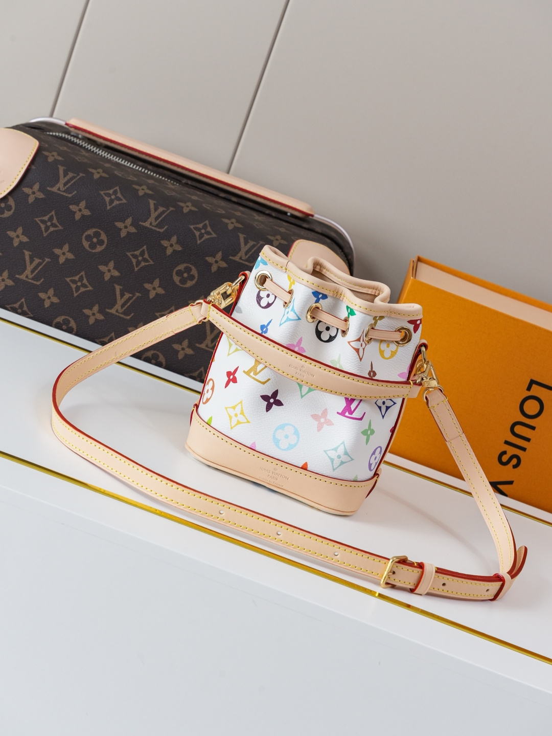 Louis Vuitton x Takashi Murakami Nano Noe Bag M27493 - Image 3