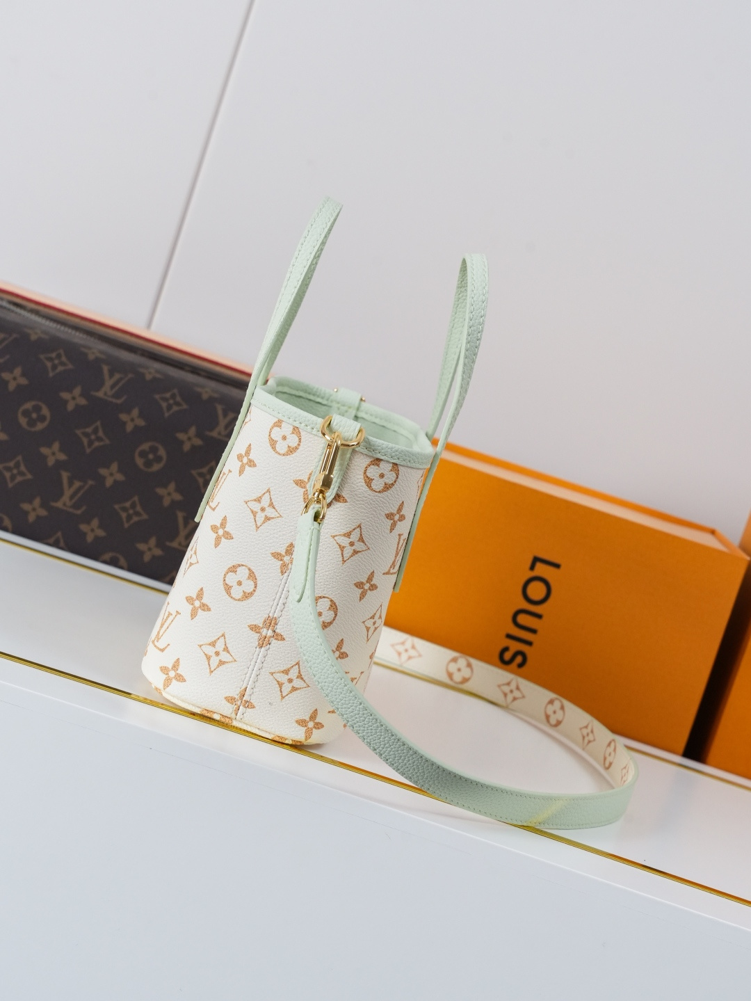 Louis Vuitton Neverfull Inside Out BB Handbag - Image 3