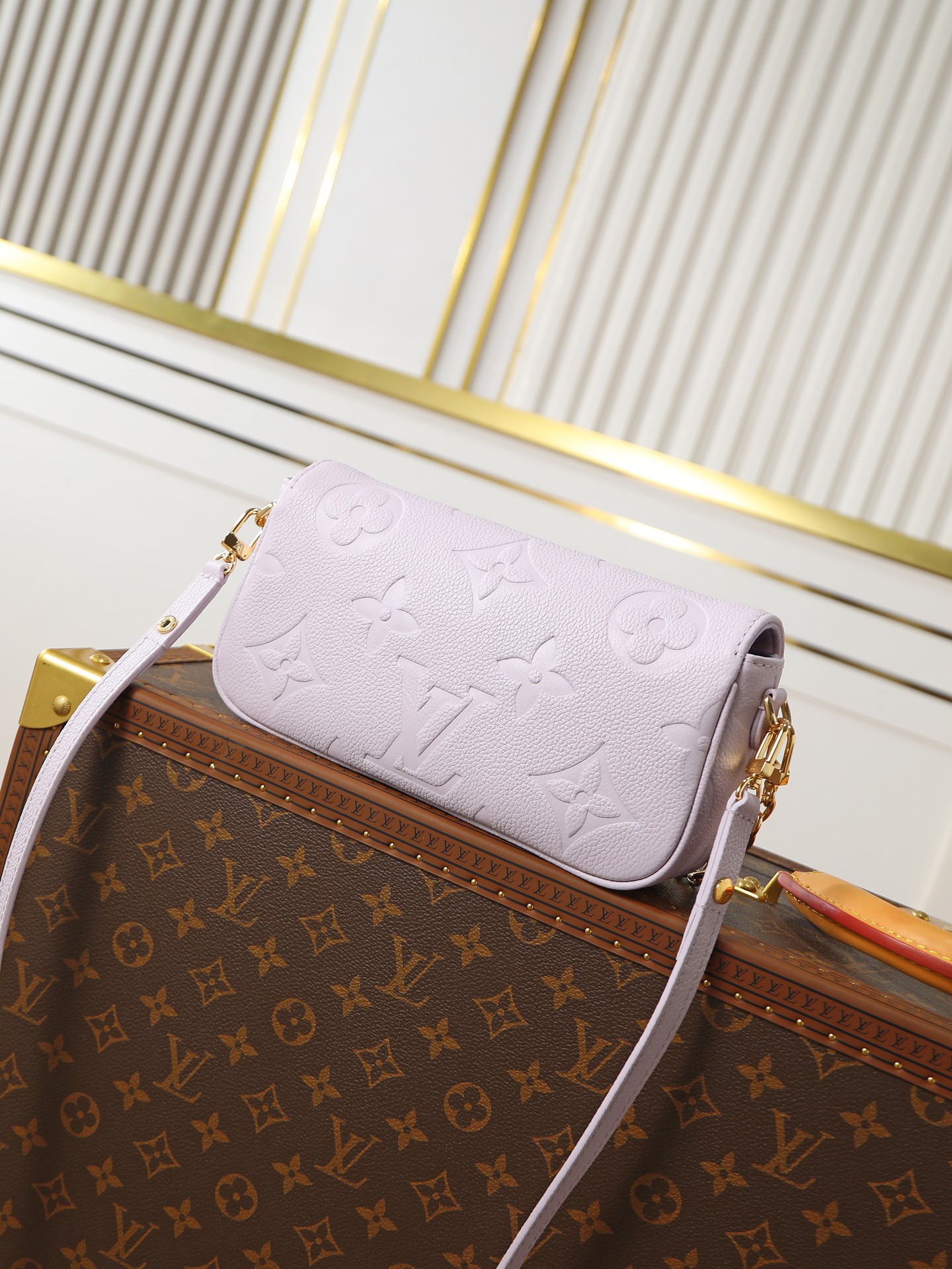 Louis Vuitton Wallet On Chain Ivy M25714 Misty Purple - Image 3