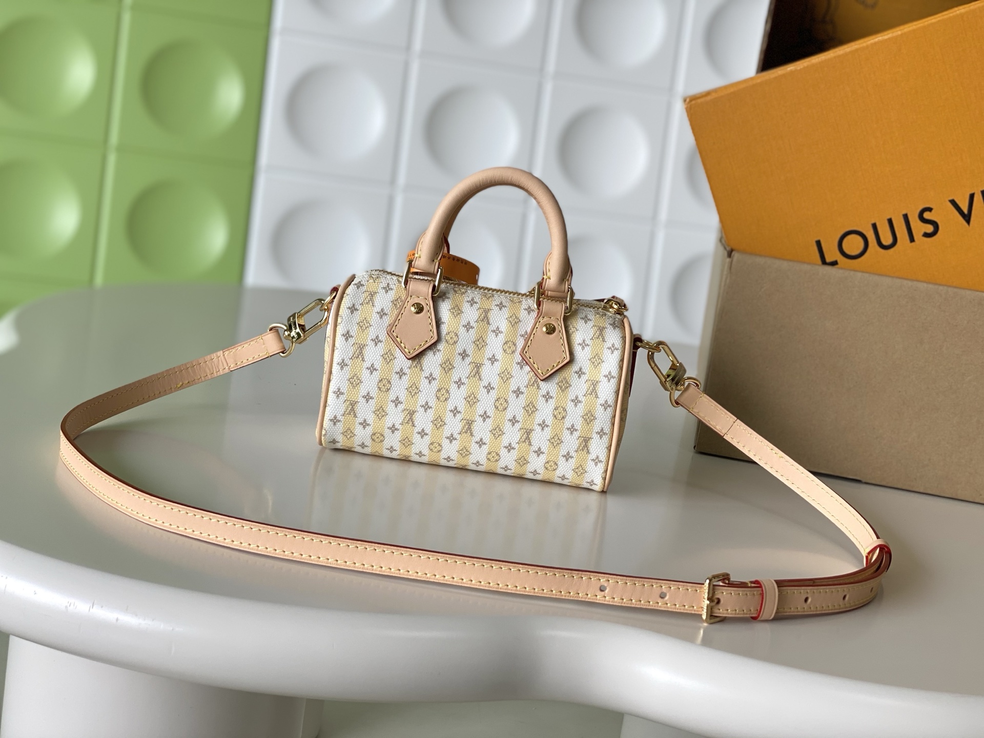 Louis Vuitton Nano Speedy Mini Crossbody Bag - Image 3
