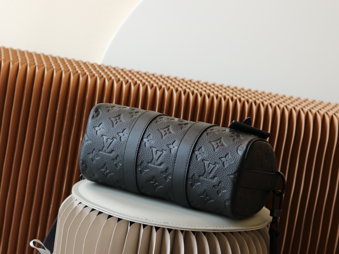Louis Vuitton Keepall Mini Taurillon Monogram Leather Crossbody Bag - Image 3