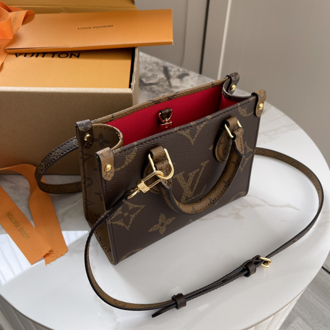 Louis Vuitton OnTheGo BB Monogram Canvas Tote Bag - Image 3