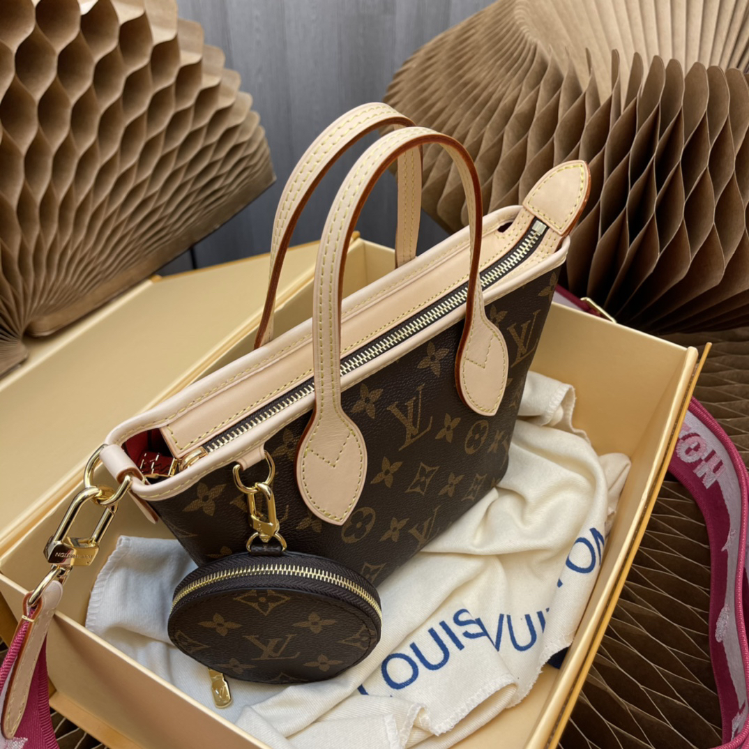 Neverfull BB Damier Ebene Handbag - Image 3