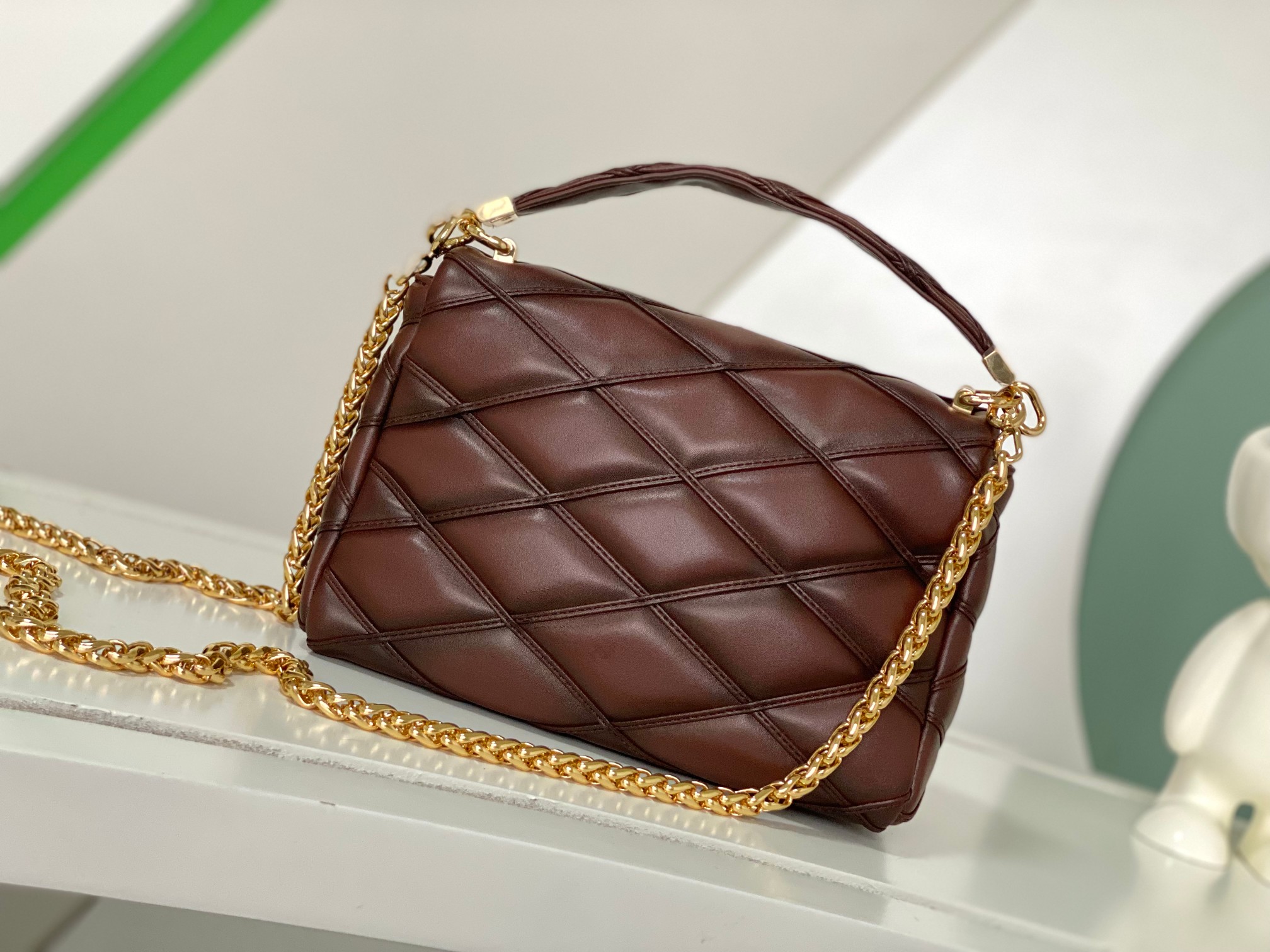 Louis Vuitton GO-14 MM Black Handbag - Image 3
