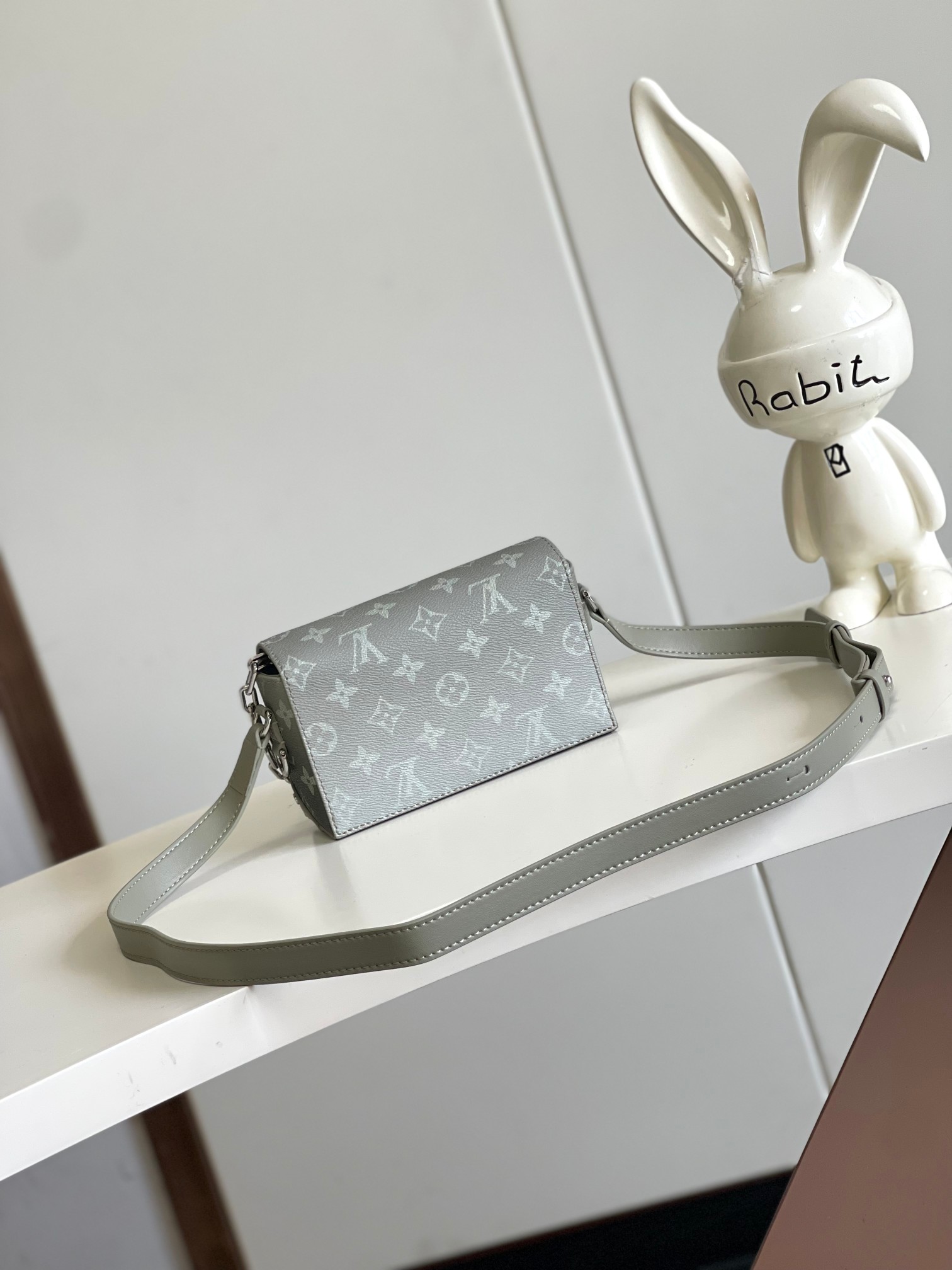 Louis Vuitton Steamer Mini Handbag in Monogram Eclipse Canvas - Image 3