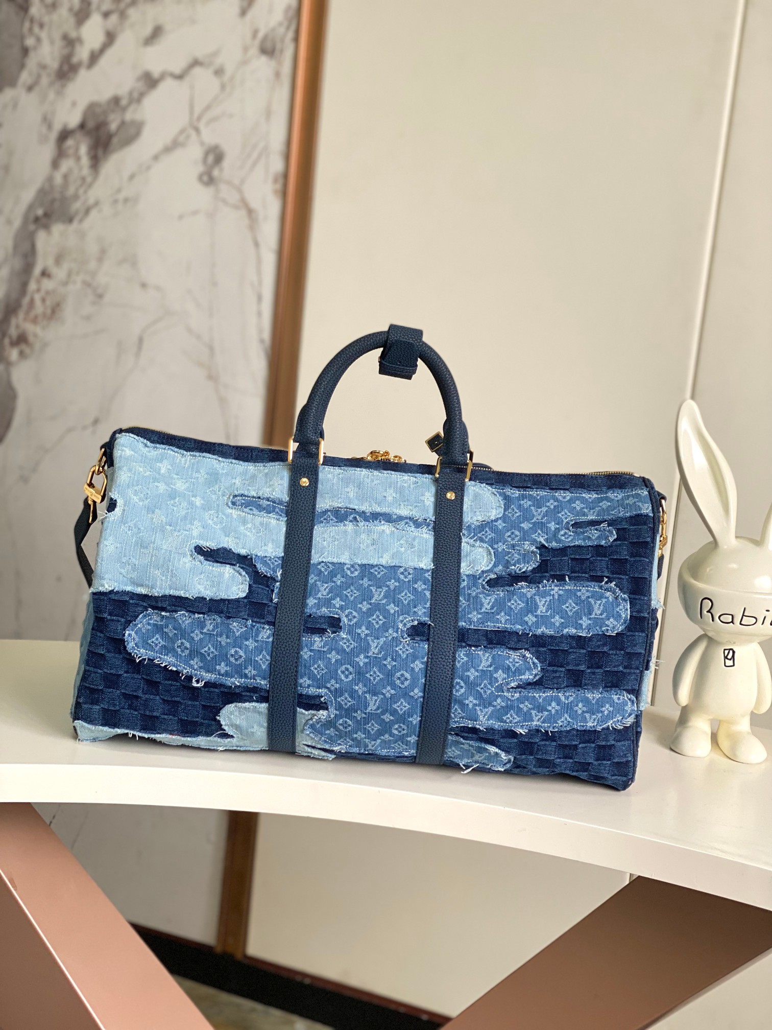 Louis Vuitton Keepall Bandouliere 50 Travel Bag - Image 3
