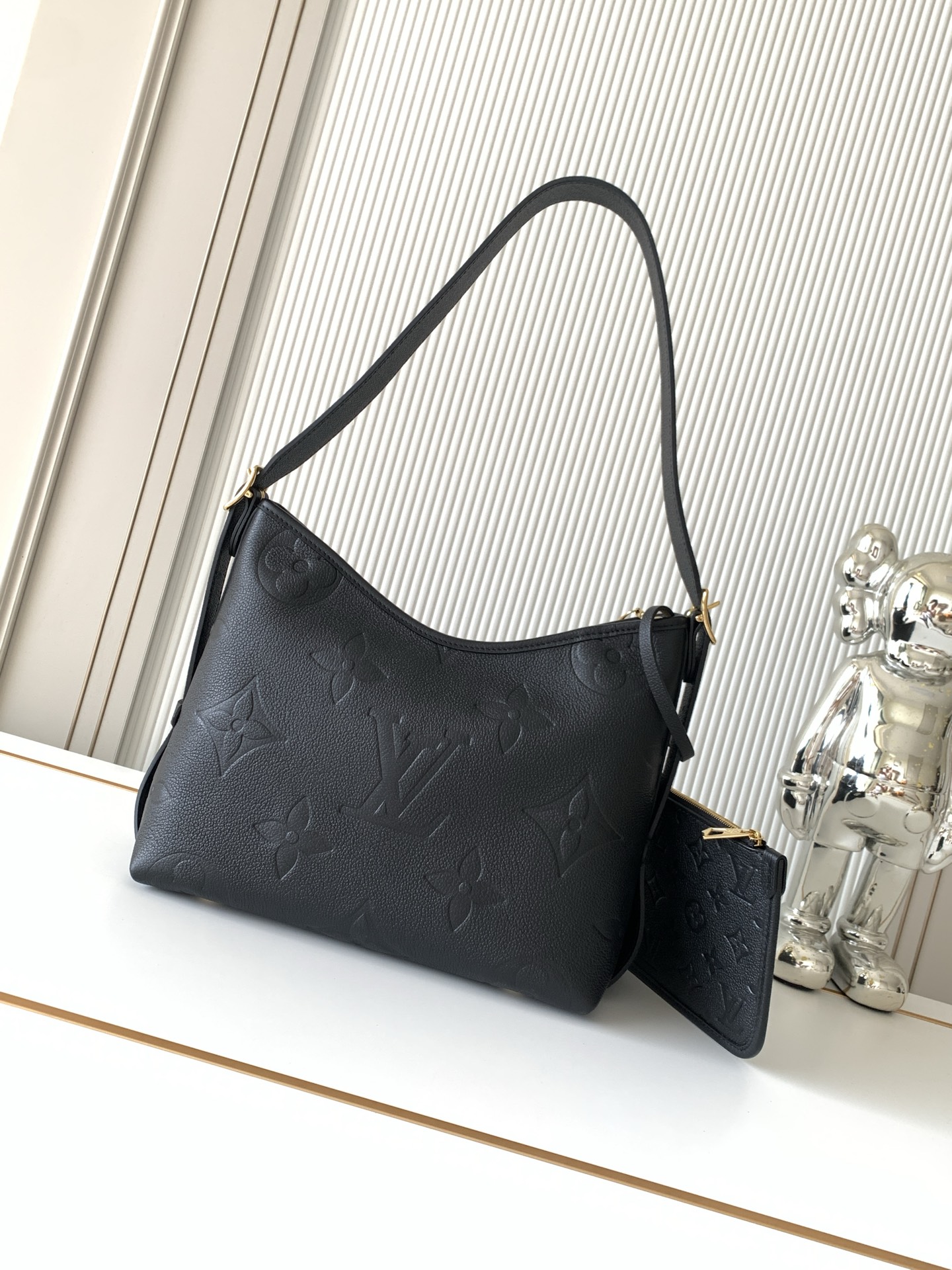 Louis Vuitton CarryAll Small Handbag M46288 in Black Epi Leather - Image 3