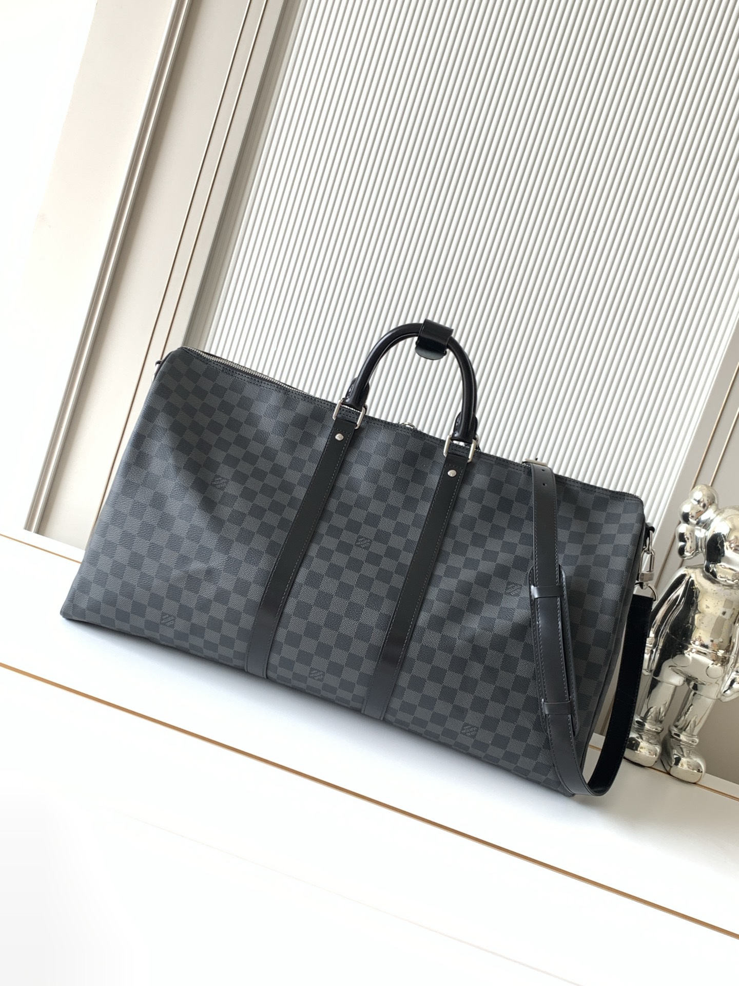 Louis Vuitton Keepall Bandouliere Travel Bag - Image 3