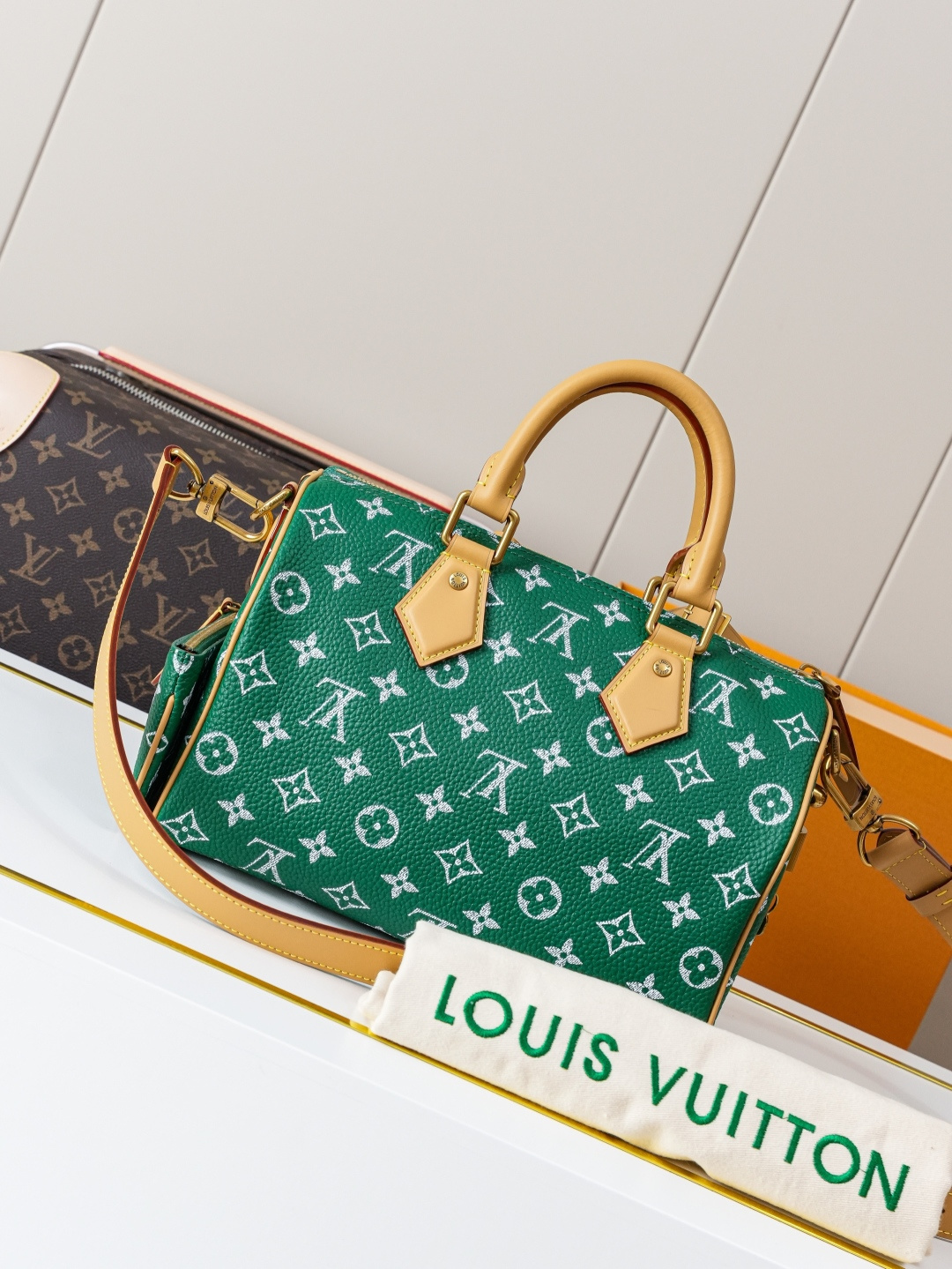 Speedy Bandoulière 25 Monogram Leather Handbag - Image 3