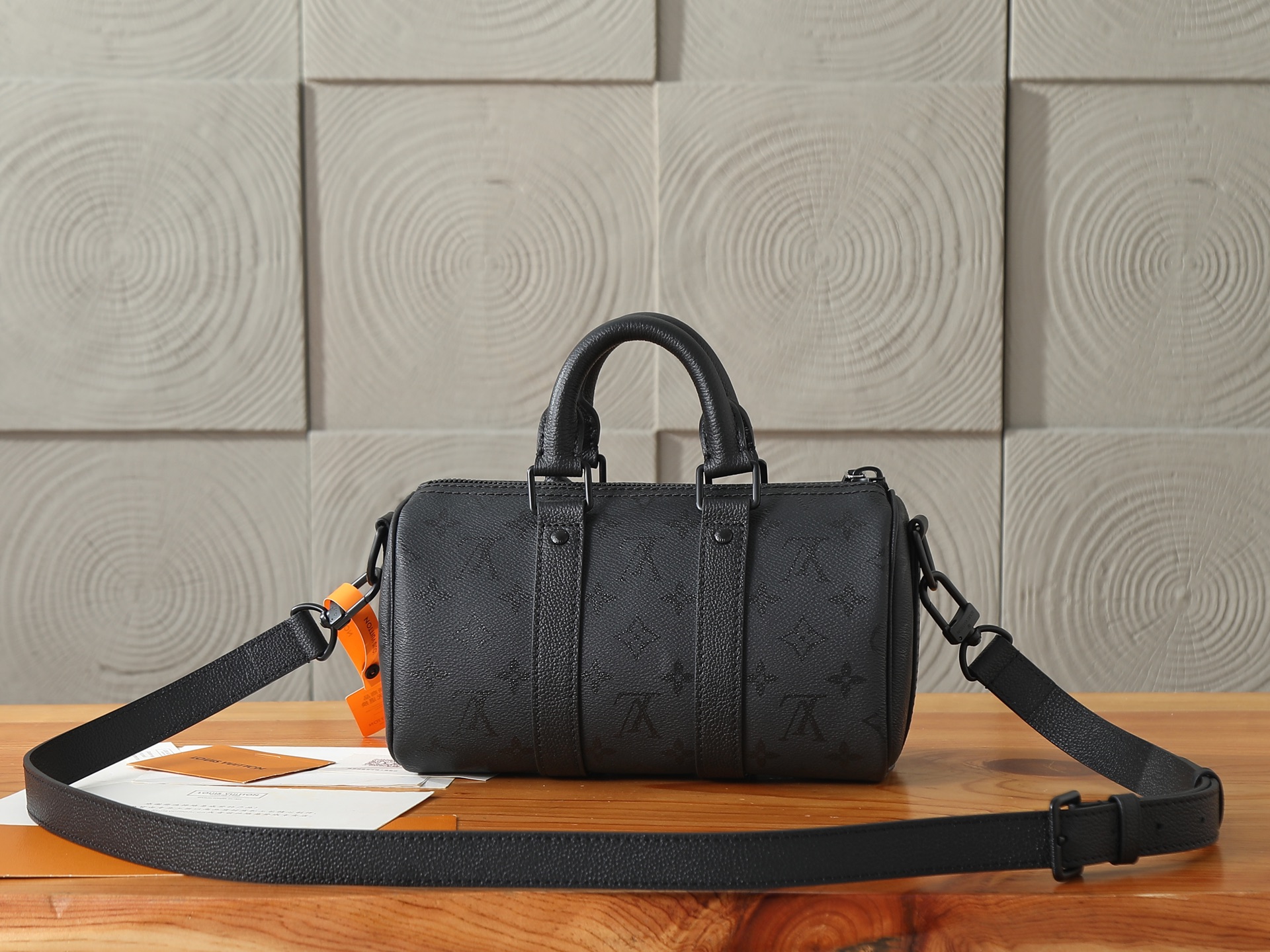 Louis Vuitton Keepall Bandouliere 25 Monogram Midnight Crossbody Bag - Image 3