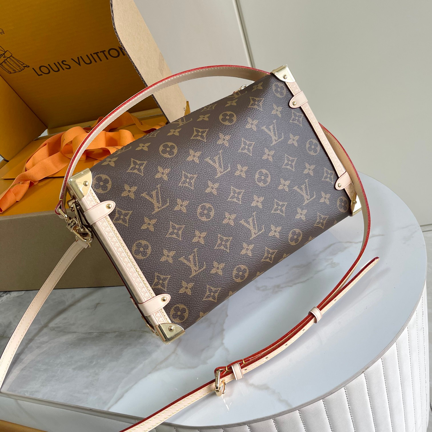 Louis Vuitton Side Trunk Small Bag - Image 3