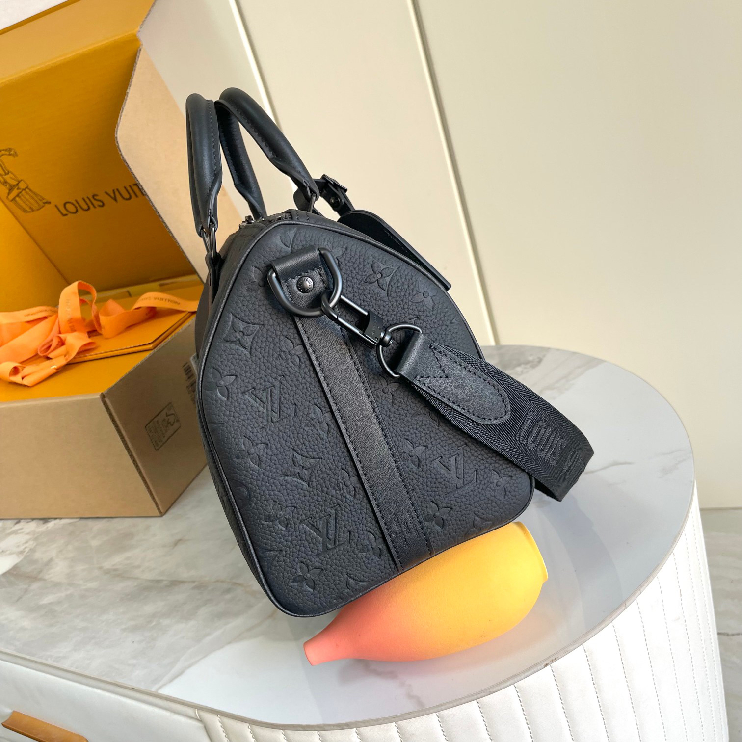 Louis Vuitton Keepall Bandouliere 35 Travel Bag - Image 3