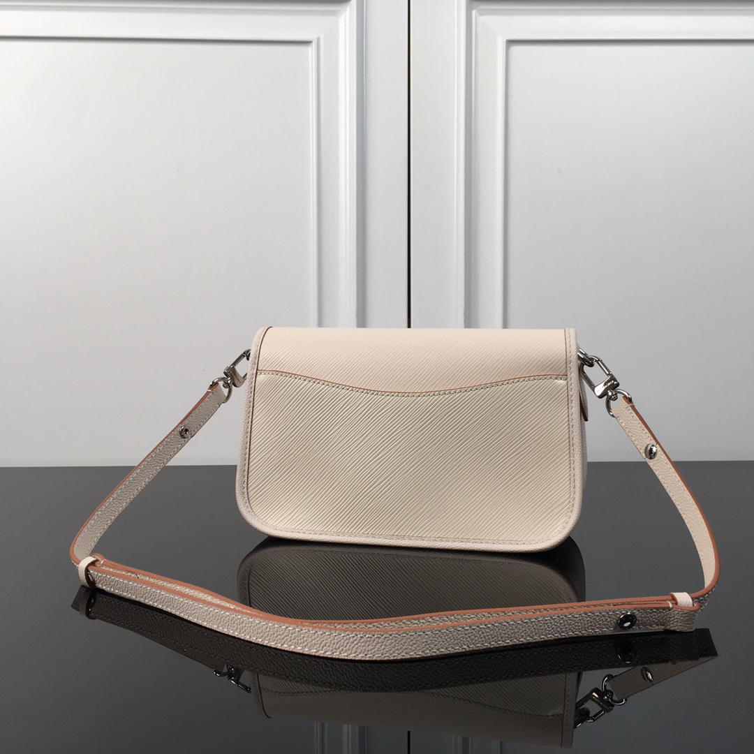 Louis Vuitton Buci Handbag in White Epi Leather - Image 3