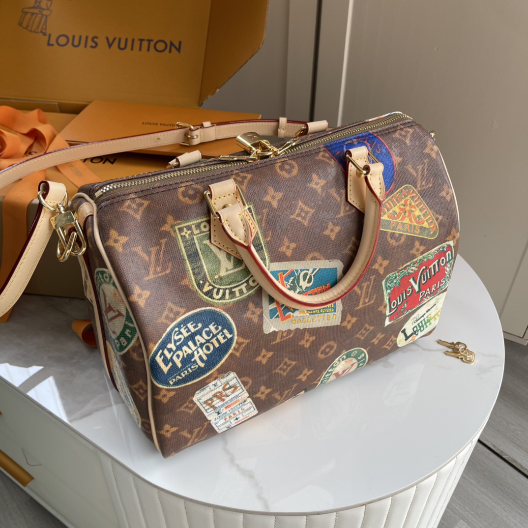 Louis Vuitton Speedy Bandoulière 30 Handbag - Image 3