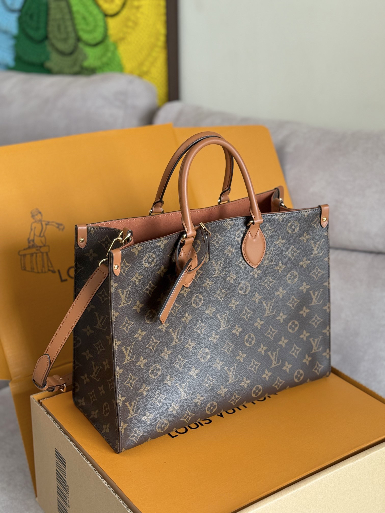 Louis Vuitton OnTheGo Organizer Tote Bag M14235 - Image 3