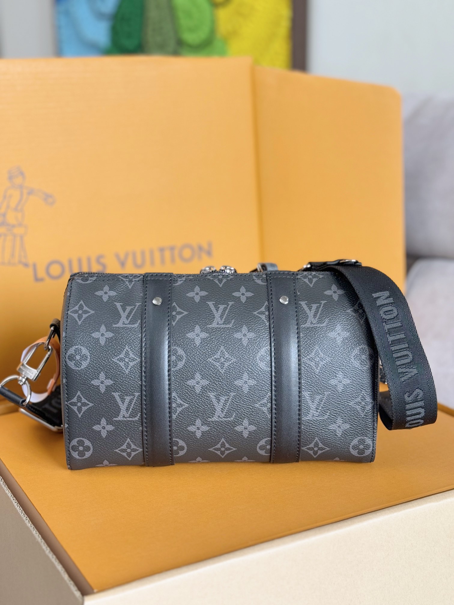 Louis Vuitton City Keepall Travel Bag M45936 - Image 3