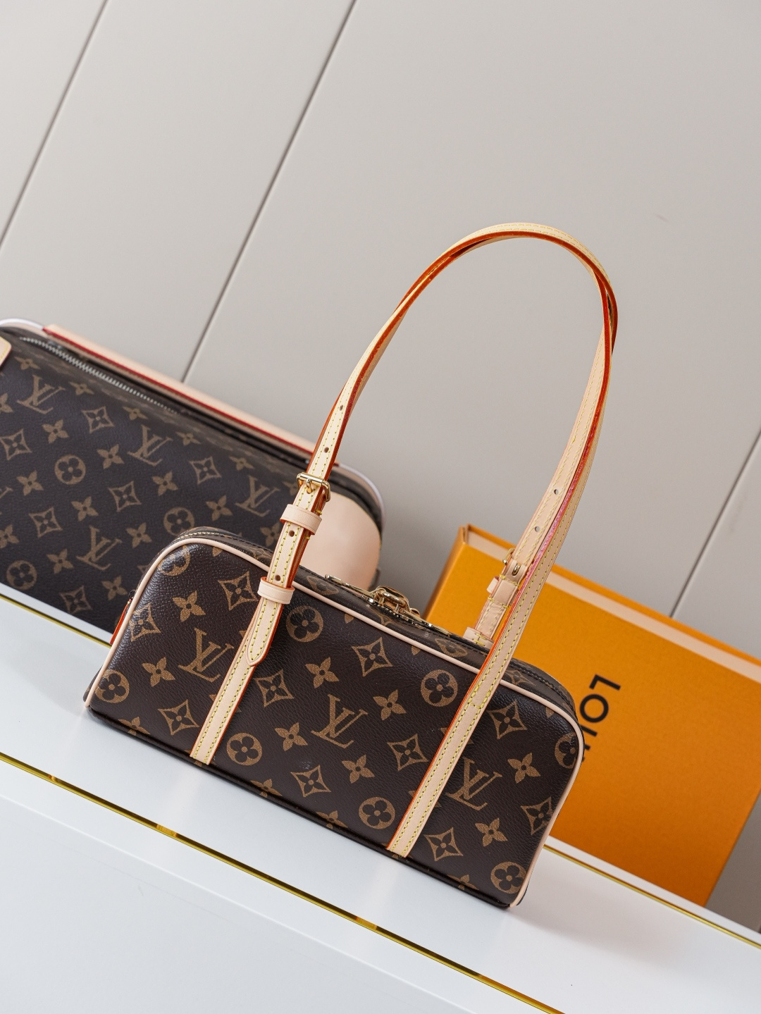 Louis Vuitton Hang On Monogram Handbag - Image 3