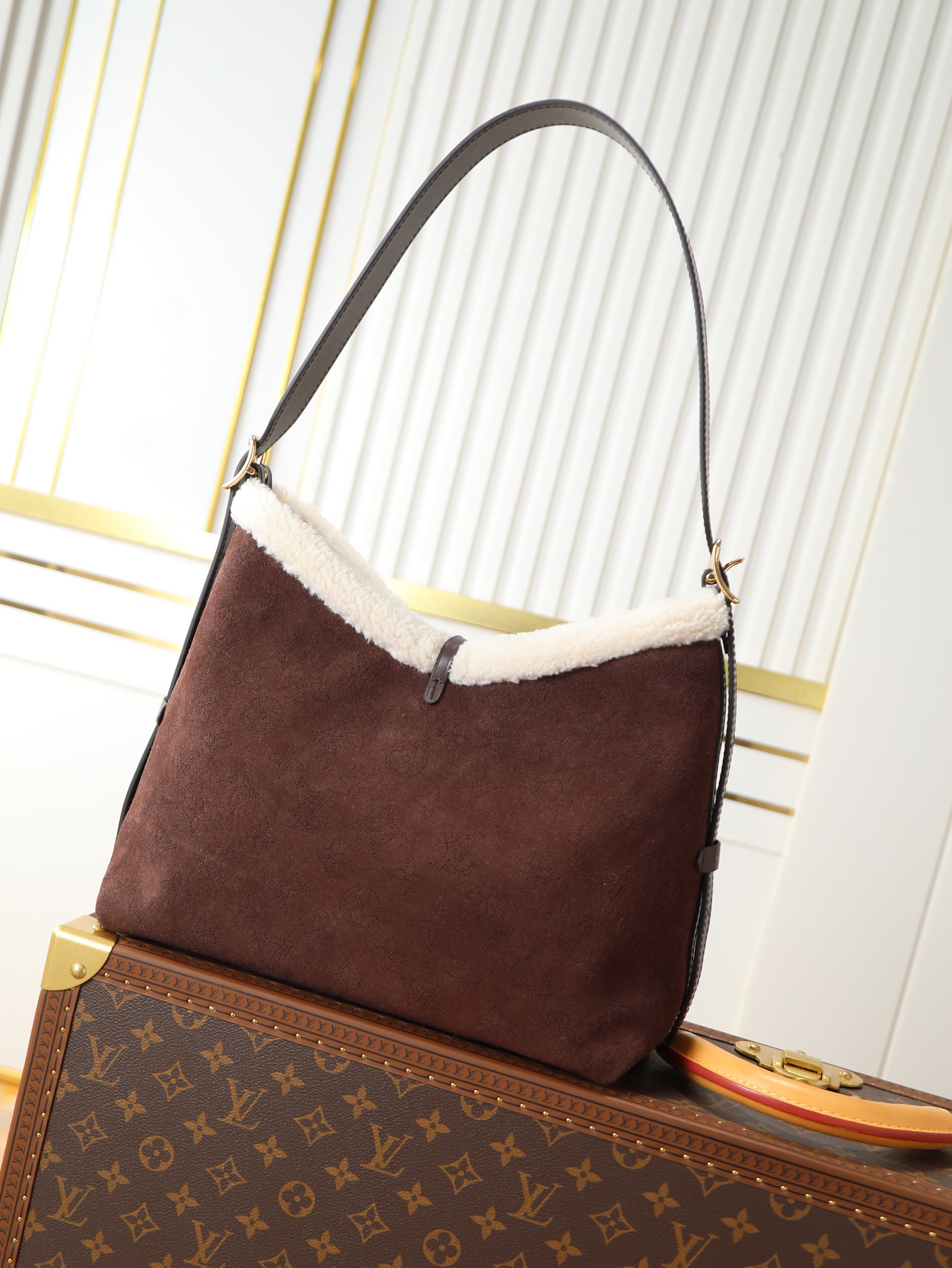 Louis Vuitton CarryAll Small Handbag from the LV Ski Collection - Image 3