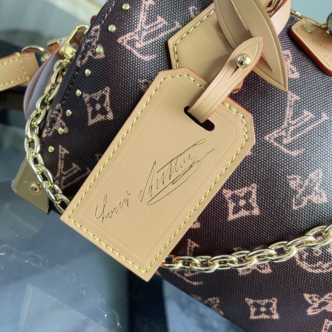 Louis Vuitton Speedy Trunk 20 Monogram Origine Handbag - Image 3