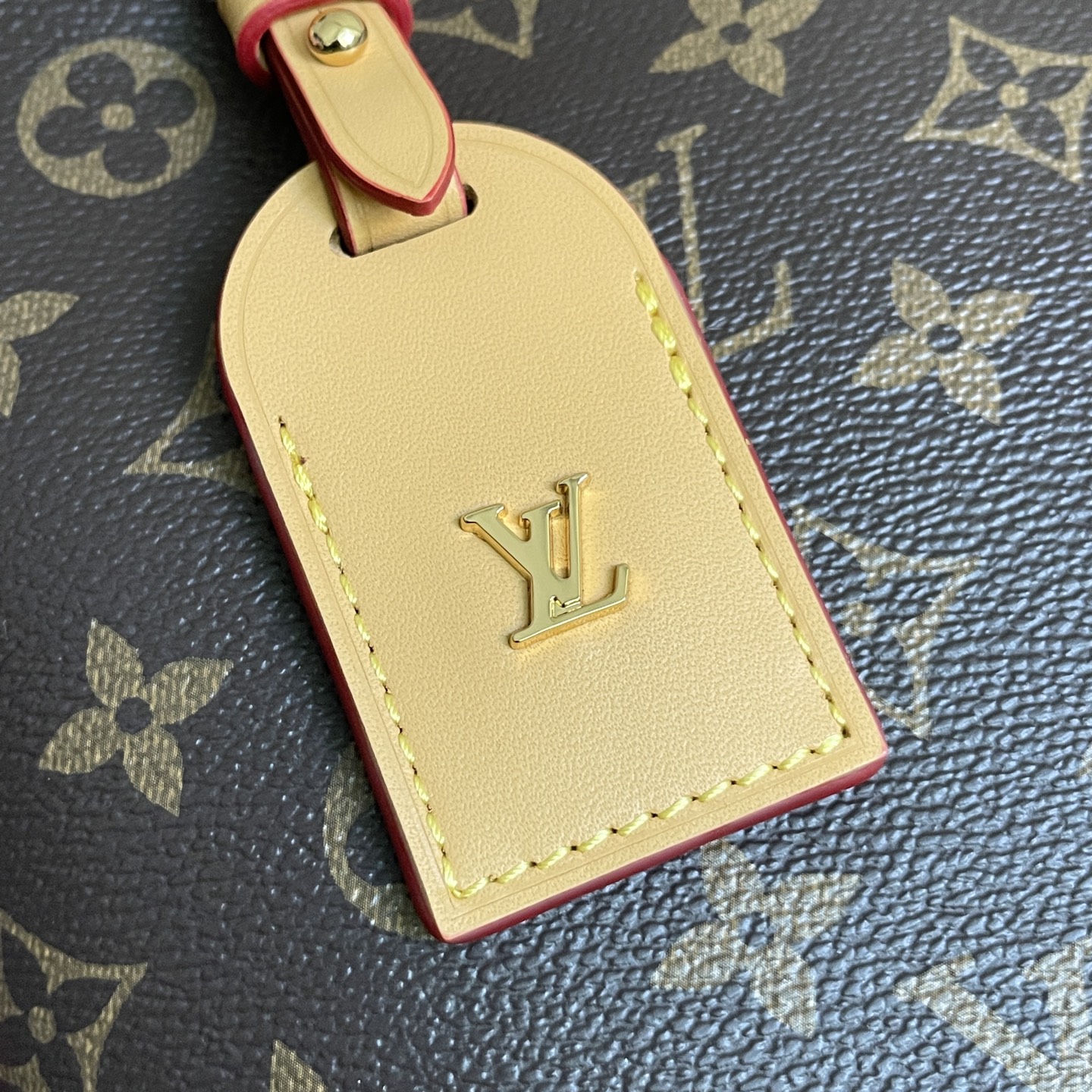 CarryAll East West Handbag in Monogram Canvas and Leather Trim - Image 3