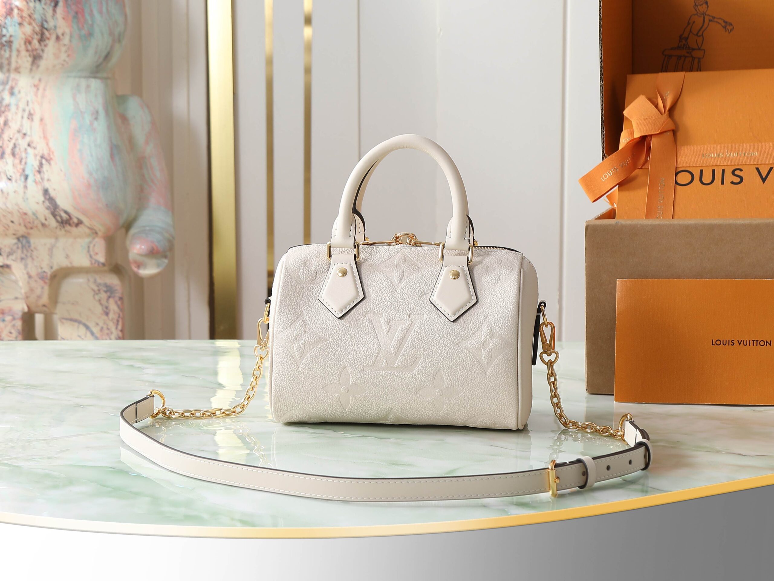 Louis Vuitton M58954 Ski Speedy Bandoulière 20 Handbag - Image 3