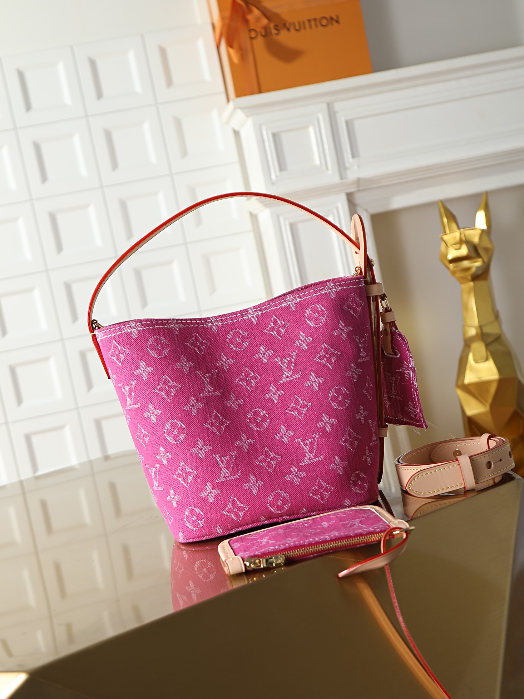 Louis Vuitton All In BB Denim Rendez-Vous Crossbody Bag - Image 3
