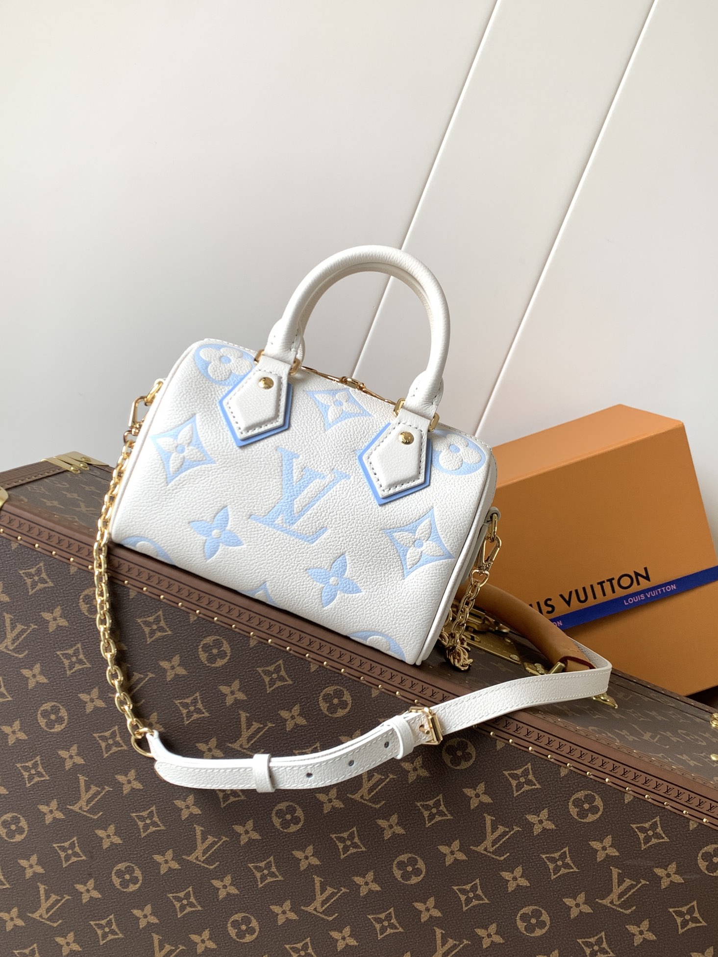 Louis Vuitton Speedy Bandoulière 20 Monogram Empreinte Handbag - Image 3