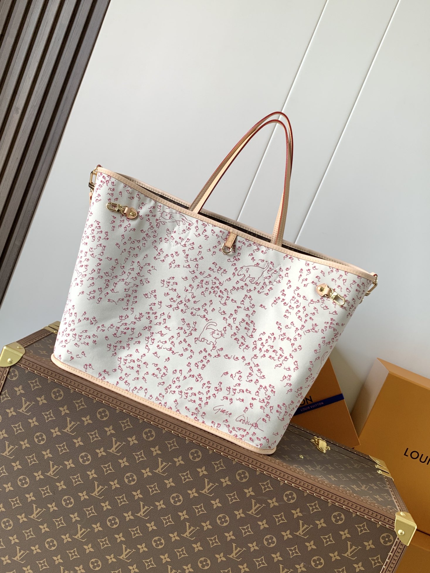 Neverfull Bandoulière Inside Out GM Monogram Tote Bag - Image 3