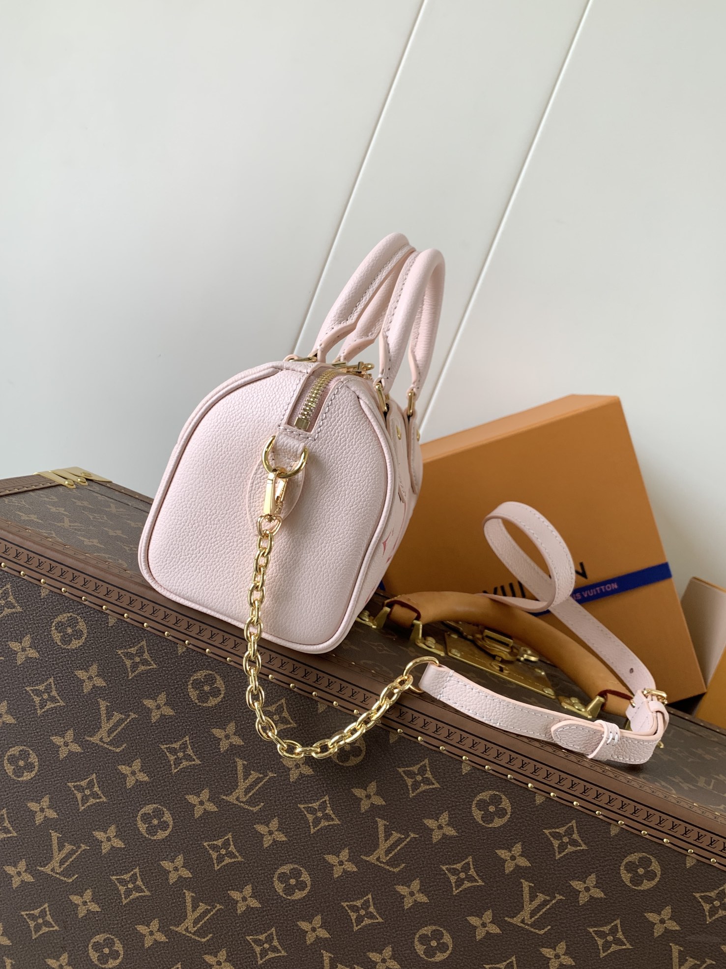 Louis Vuitton Speedy Bandoulière 20 Monogram Empreinte Bag - Image 3