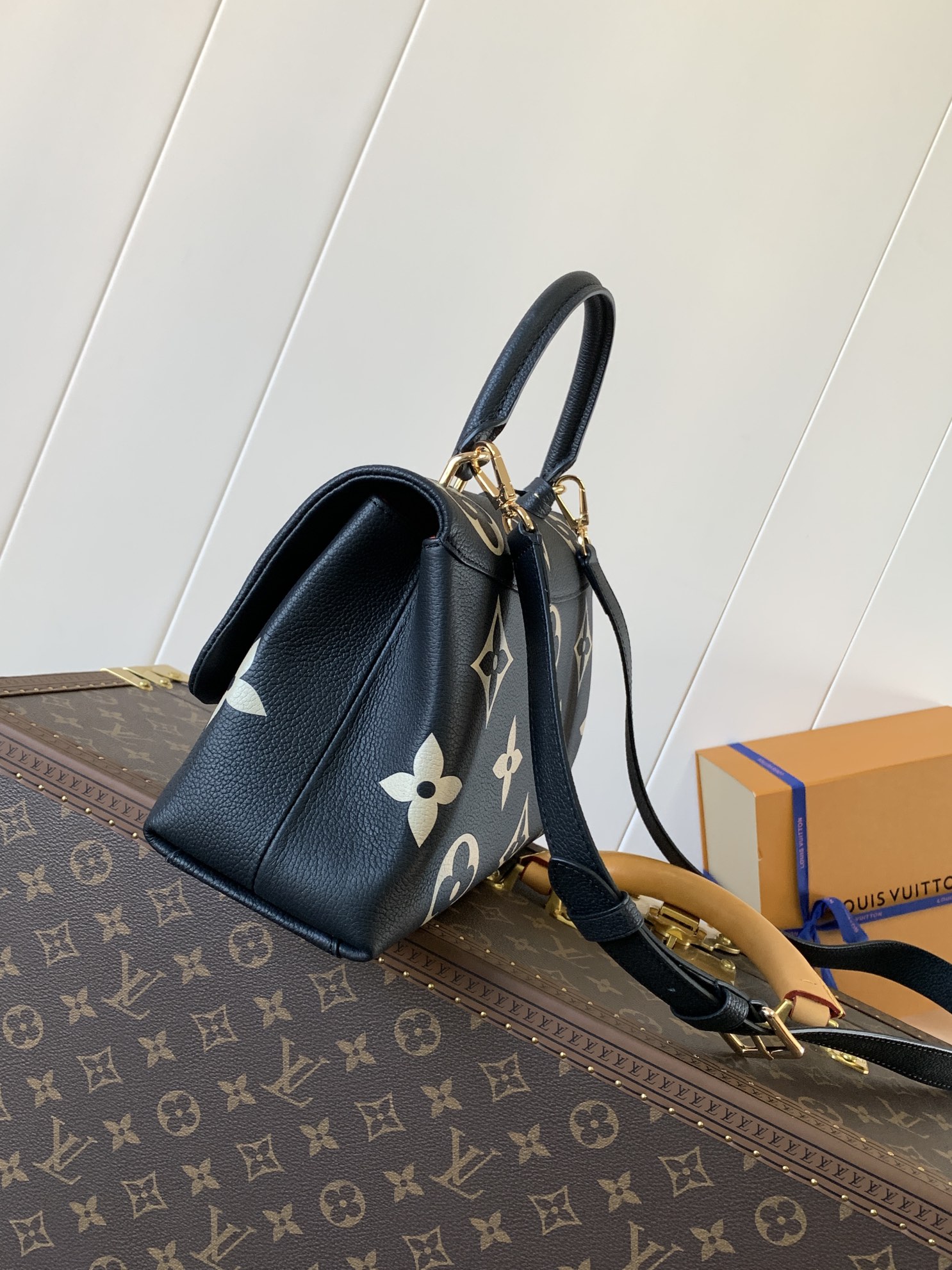 Louis Vuitton Madeleine Medium Handbag in Monogram Empreinte Leather - Image 3