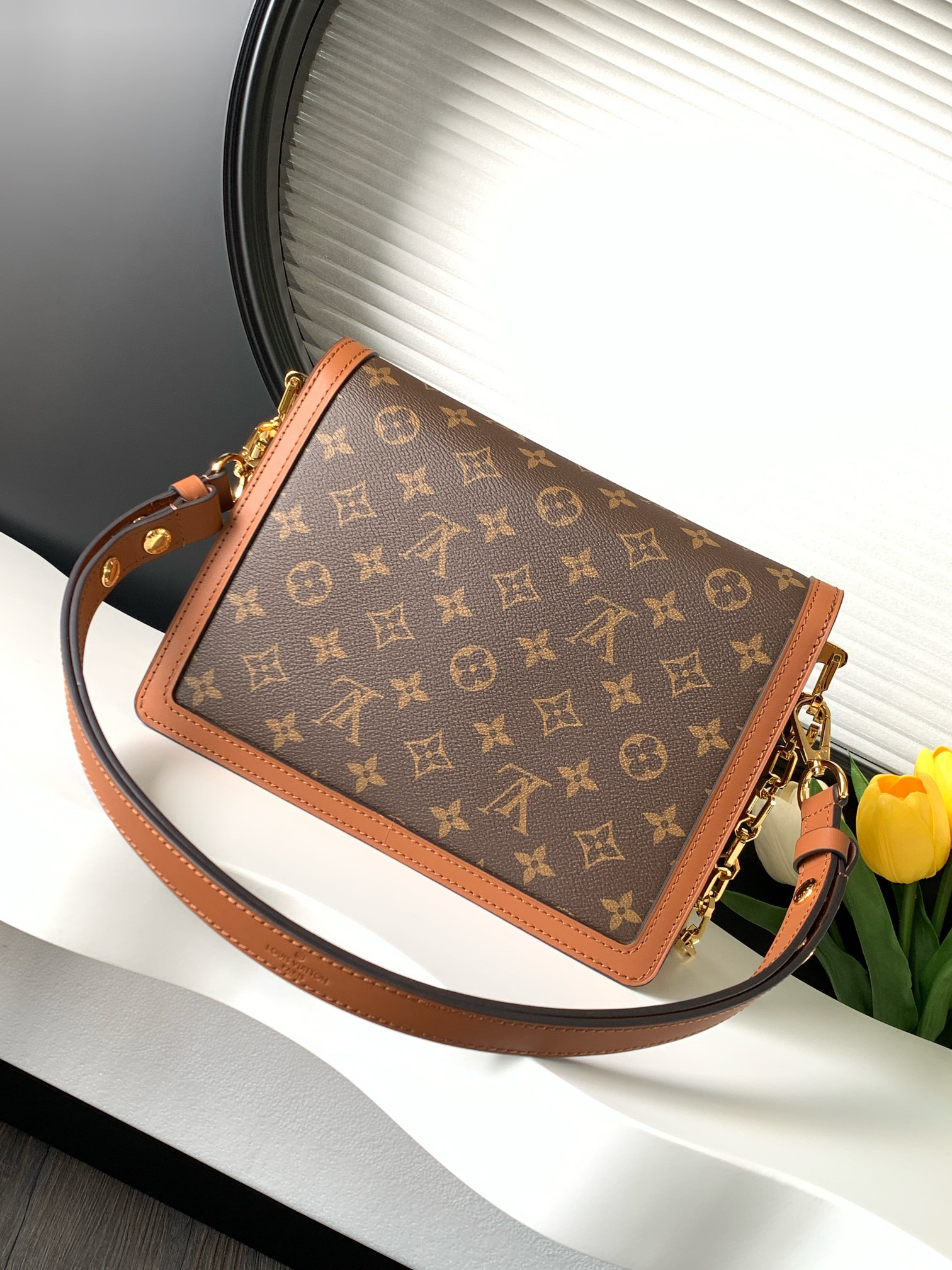 Louis Vuitton Dauphine Medium Crossbody Bag - Image 3