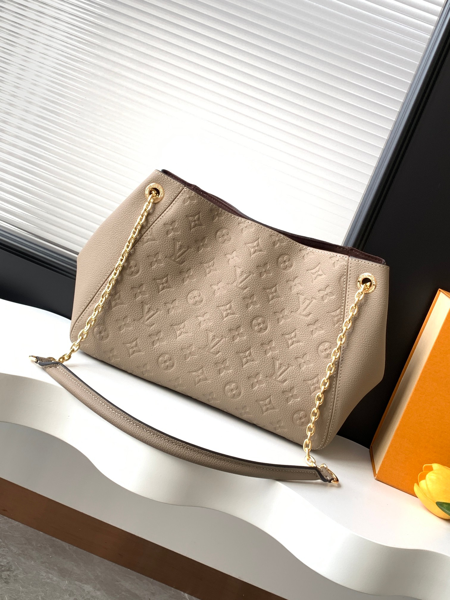 Louis Vuitton Promenade Small Crossbody Bag in Monogram Empreinte Leather - Image 3