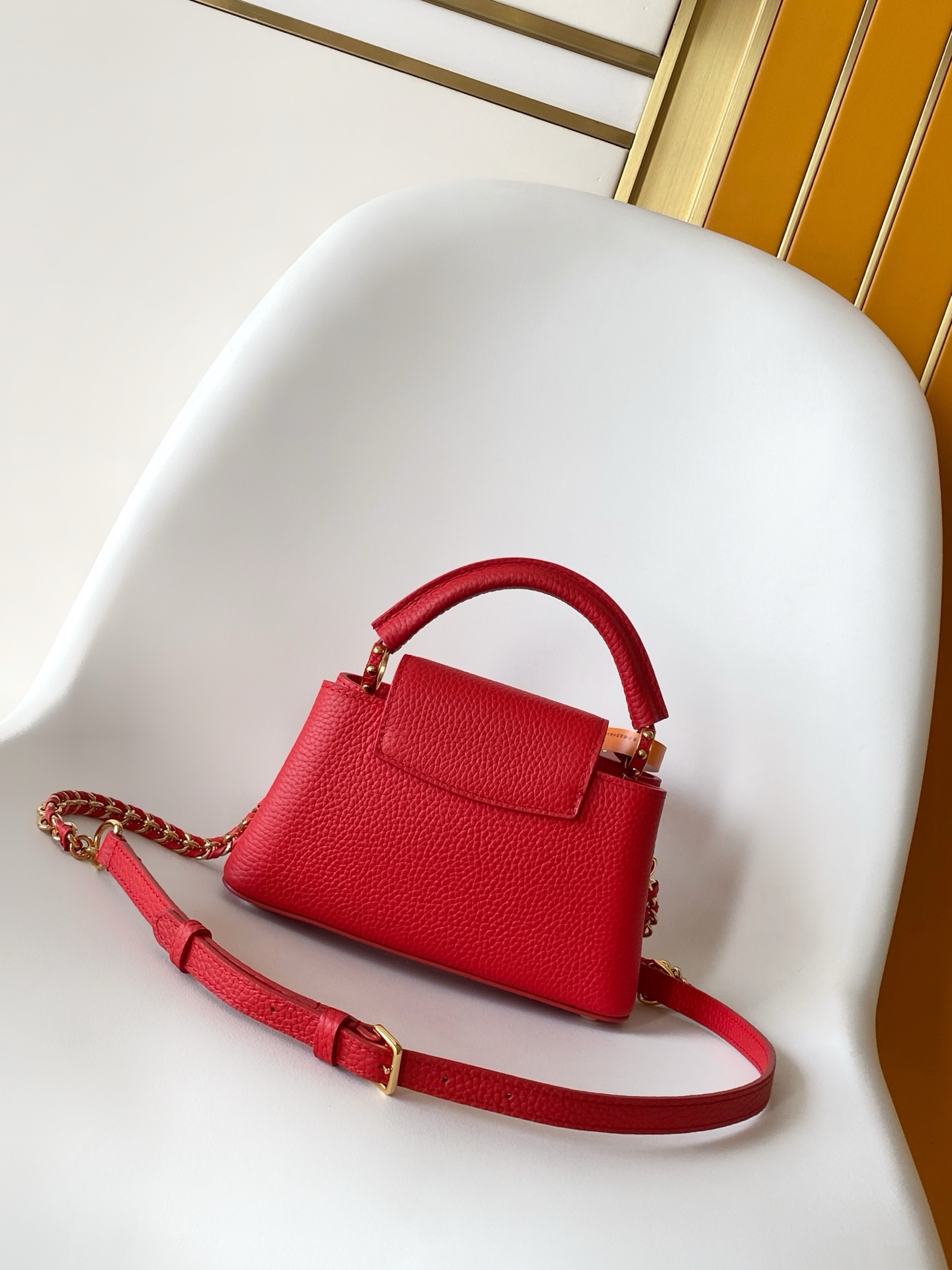 Louis Vuitton Capucines East-West Mini Crossbody Bag - Image 3