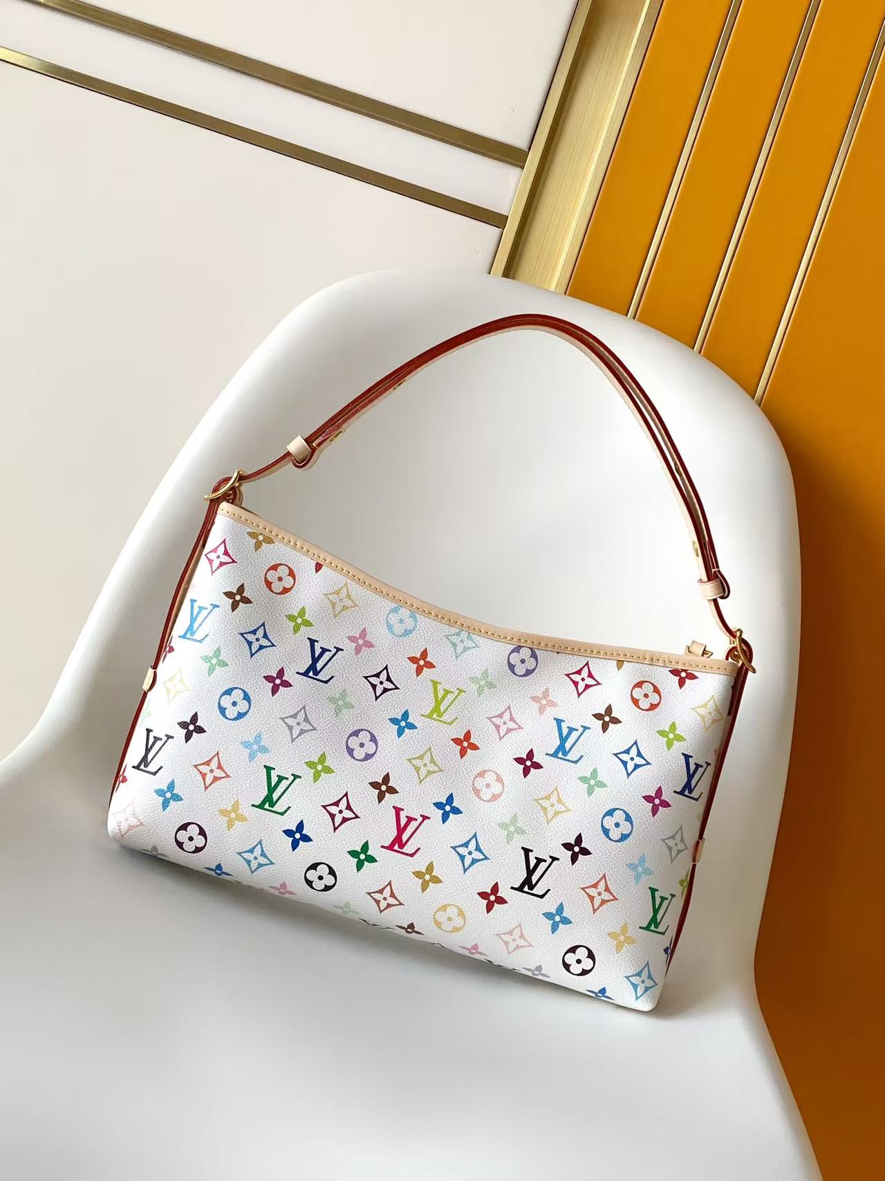 Louis Vuitton Carryall East West Monogram Canvas Handbag M27578 - Image 3