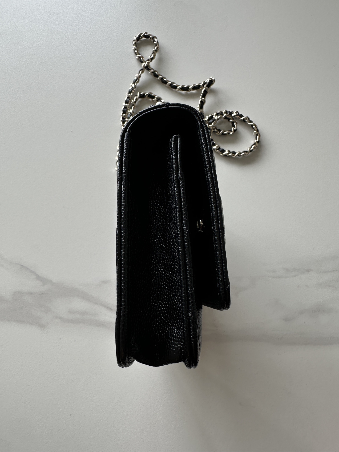 Chanel 4938 Leather Crossbody Bag - Image 3