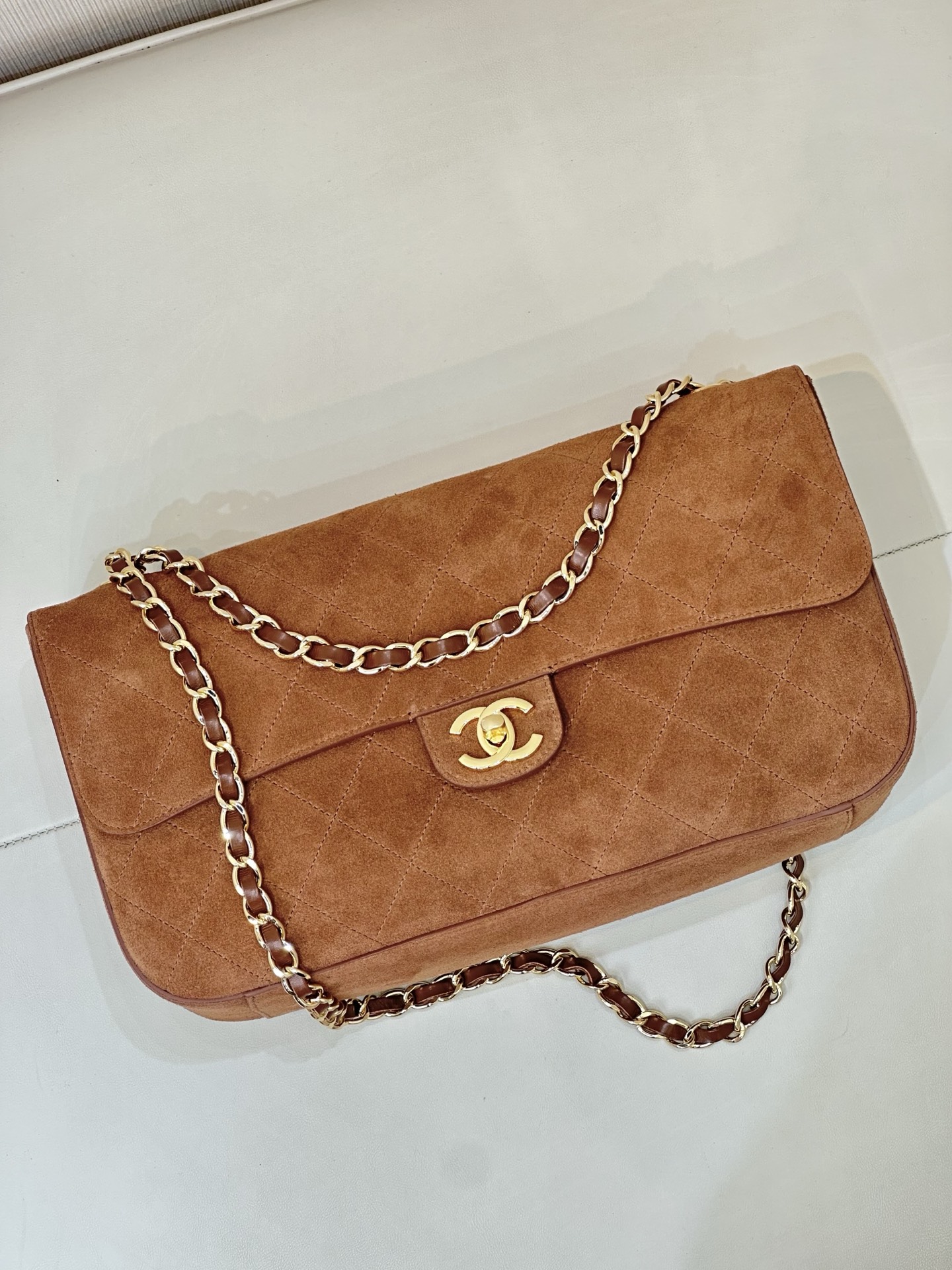 Chanel Small Leather Flap Crossbody Bag - Image 3