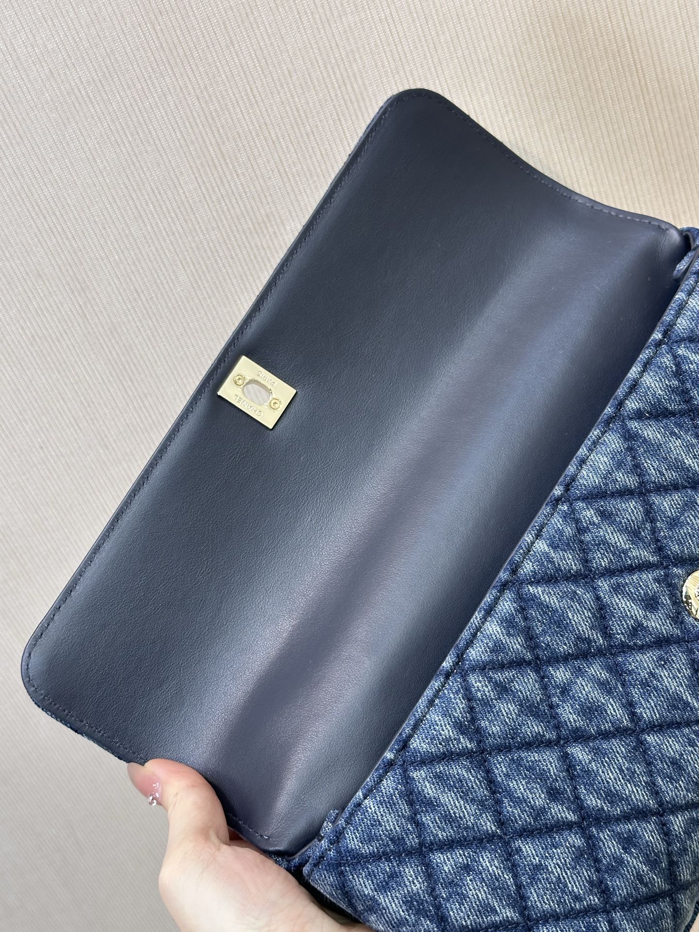 Chanel Coco Handle Denim Handbag - Image 3