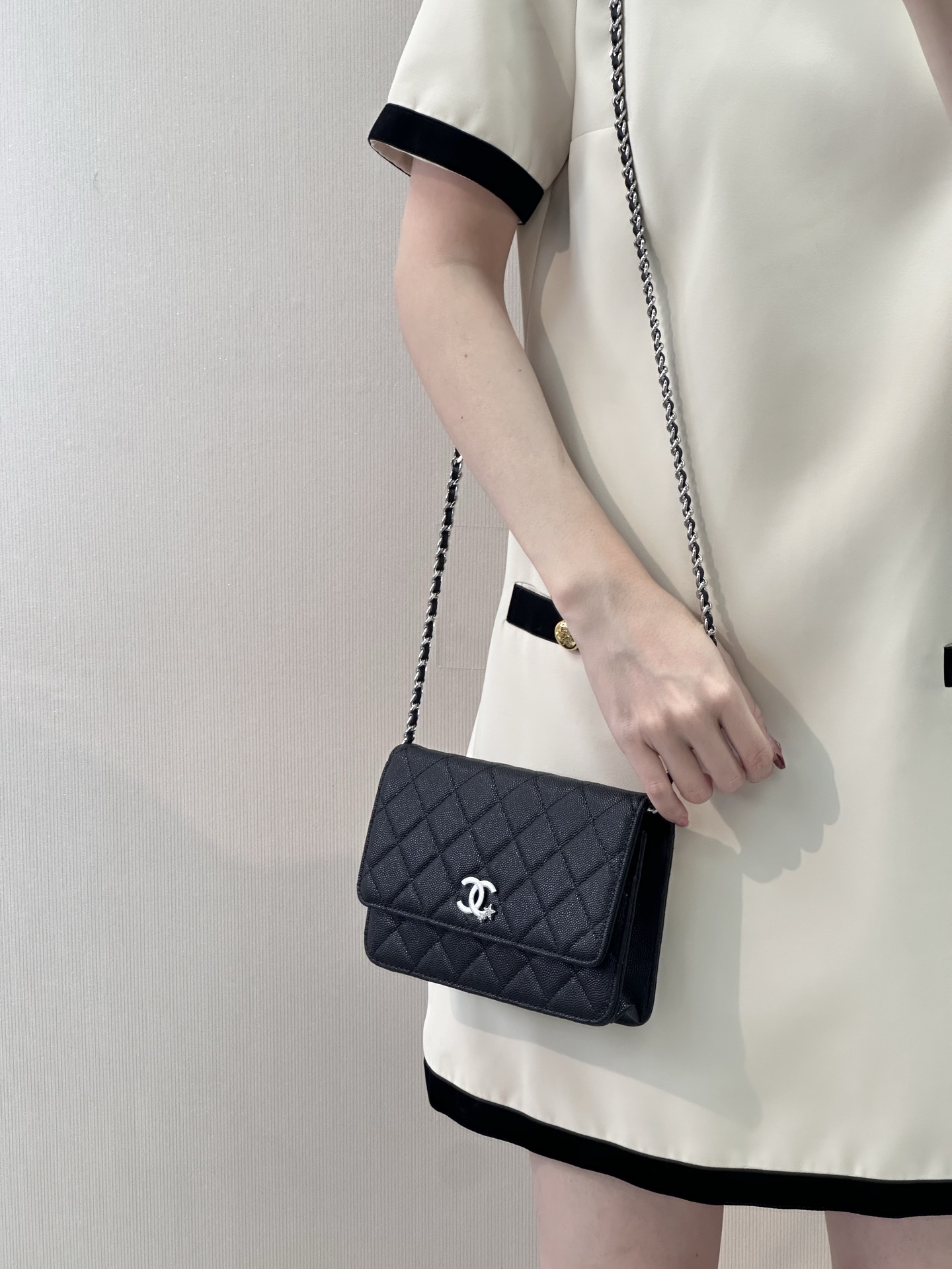 Chanel WOC Wallet on Chain Crossbody Bag - Image 3