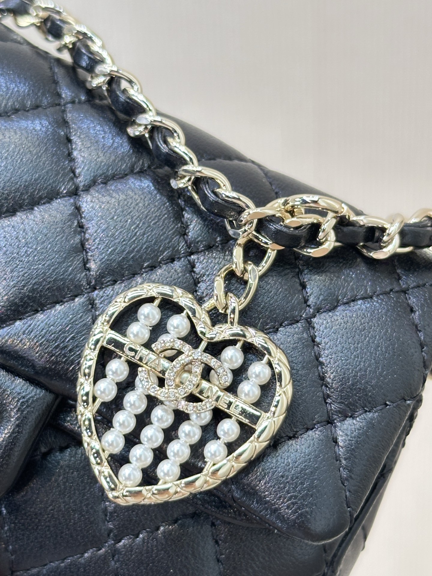 Chanel 25A Mini CF Charm Bag - Image 3