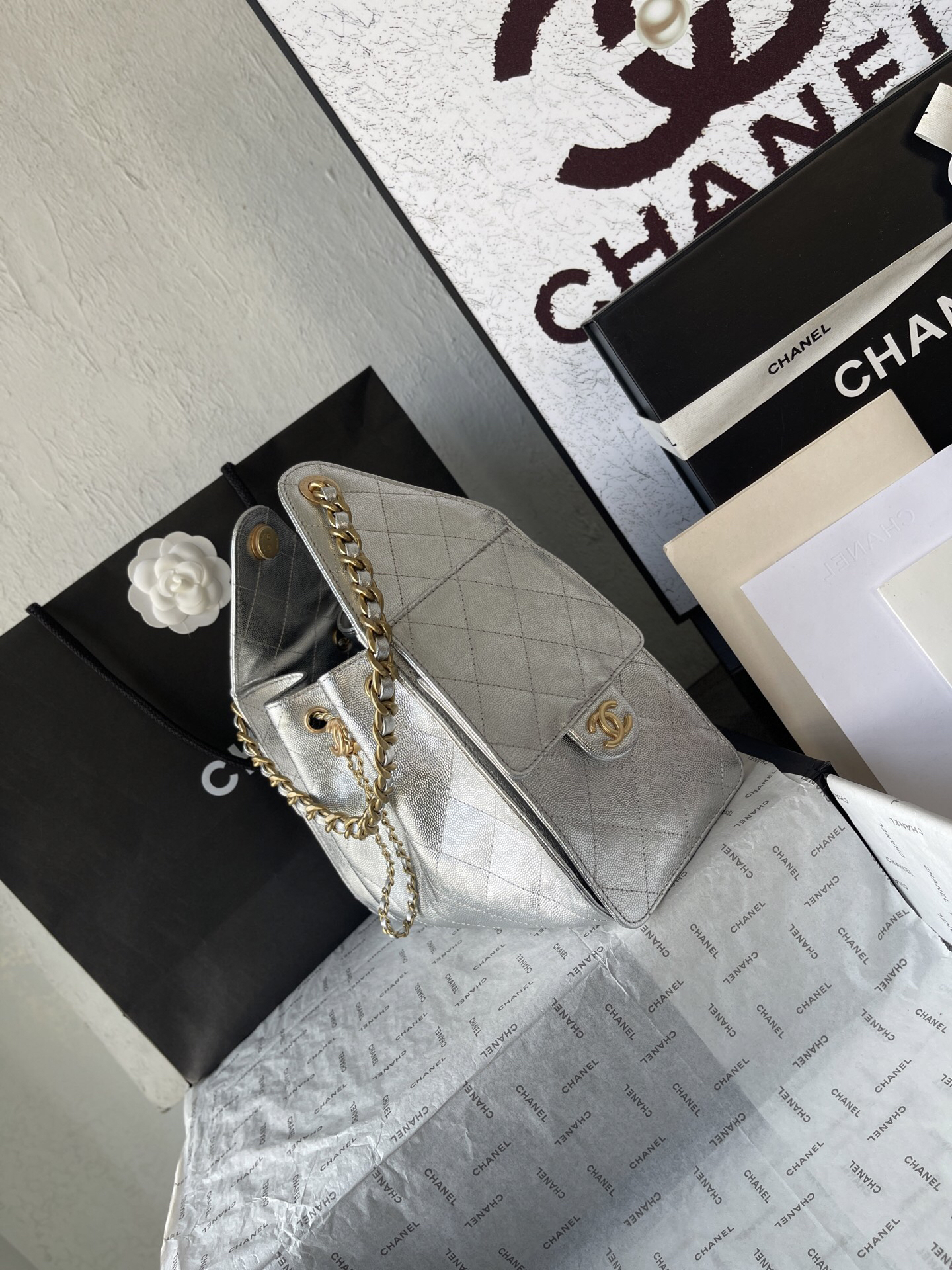 Chanel Hobo Shoulder Bag AS5293 - Image 3